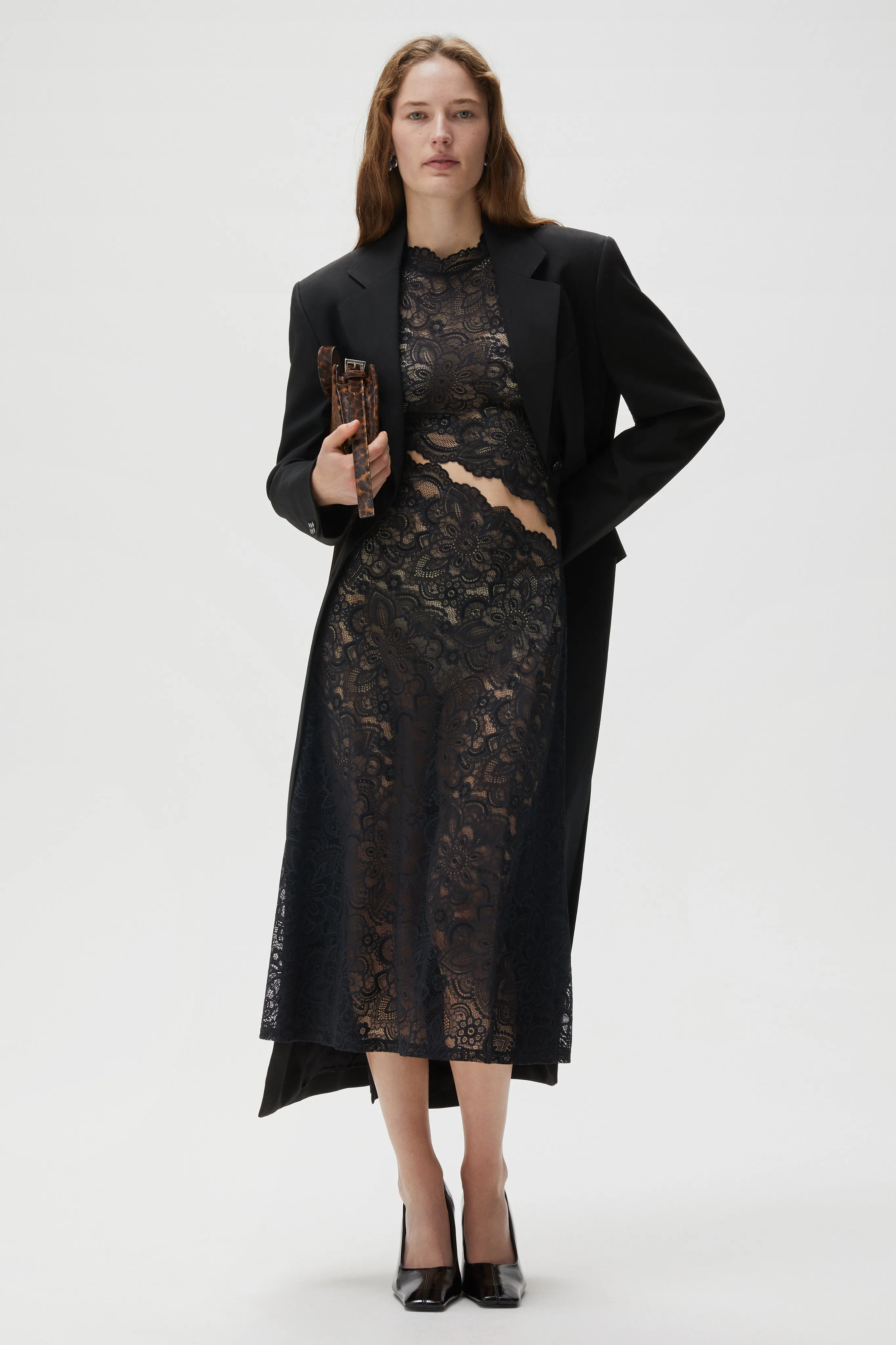 Silva Dress in Floral Lace sold by Beaufille product image thumbnail 5