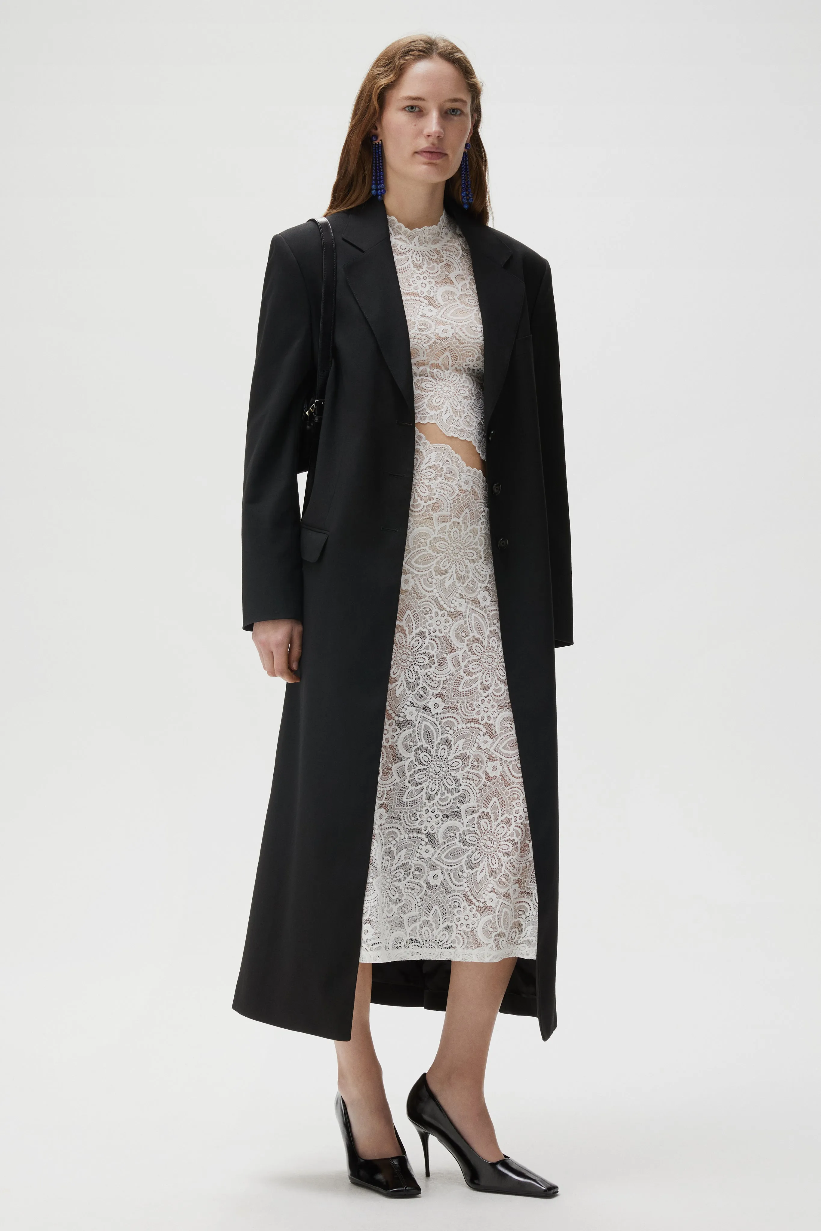 Silva Dress in Floral Lace sold by Beaufille product image thumbnail 3