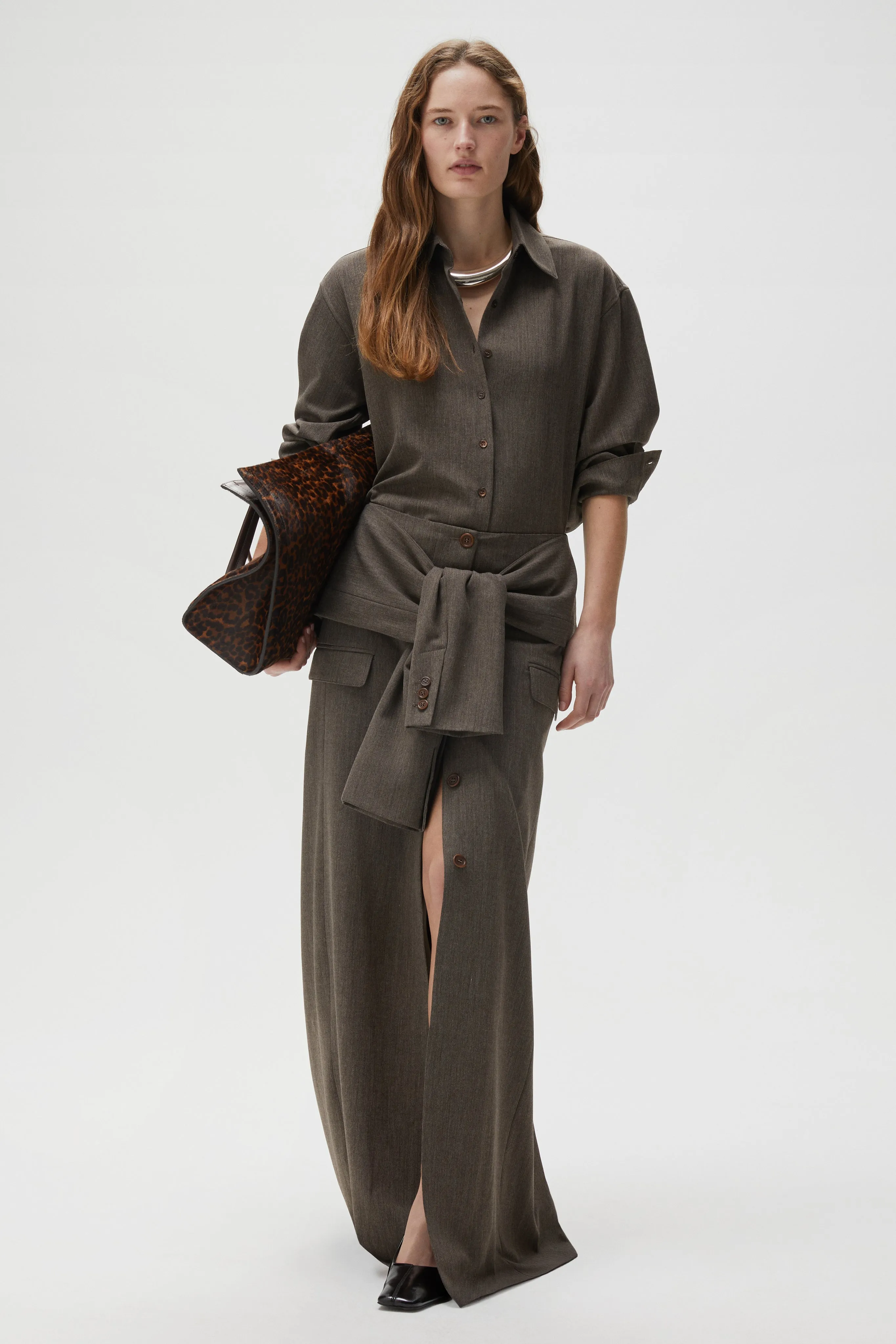 Deren Blouse in Tobacco sold by Beaufille product image thumbnail 4