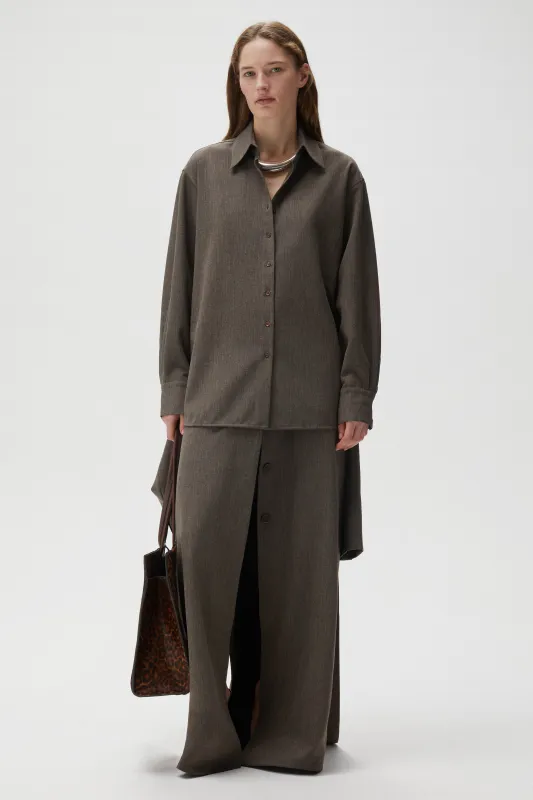 Deren Blouse in Tobacco made by Beaufille