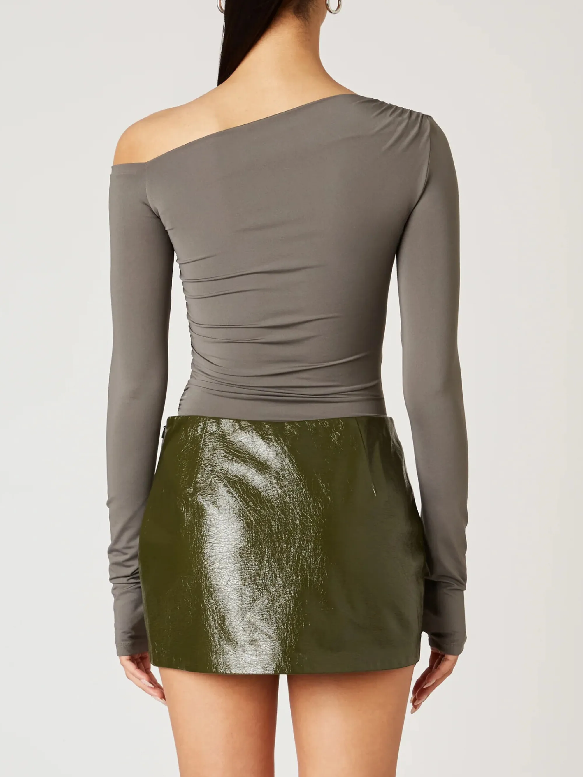 Cleo Top | Charcoal sold by CoutuKitsch product image thumbnail 2