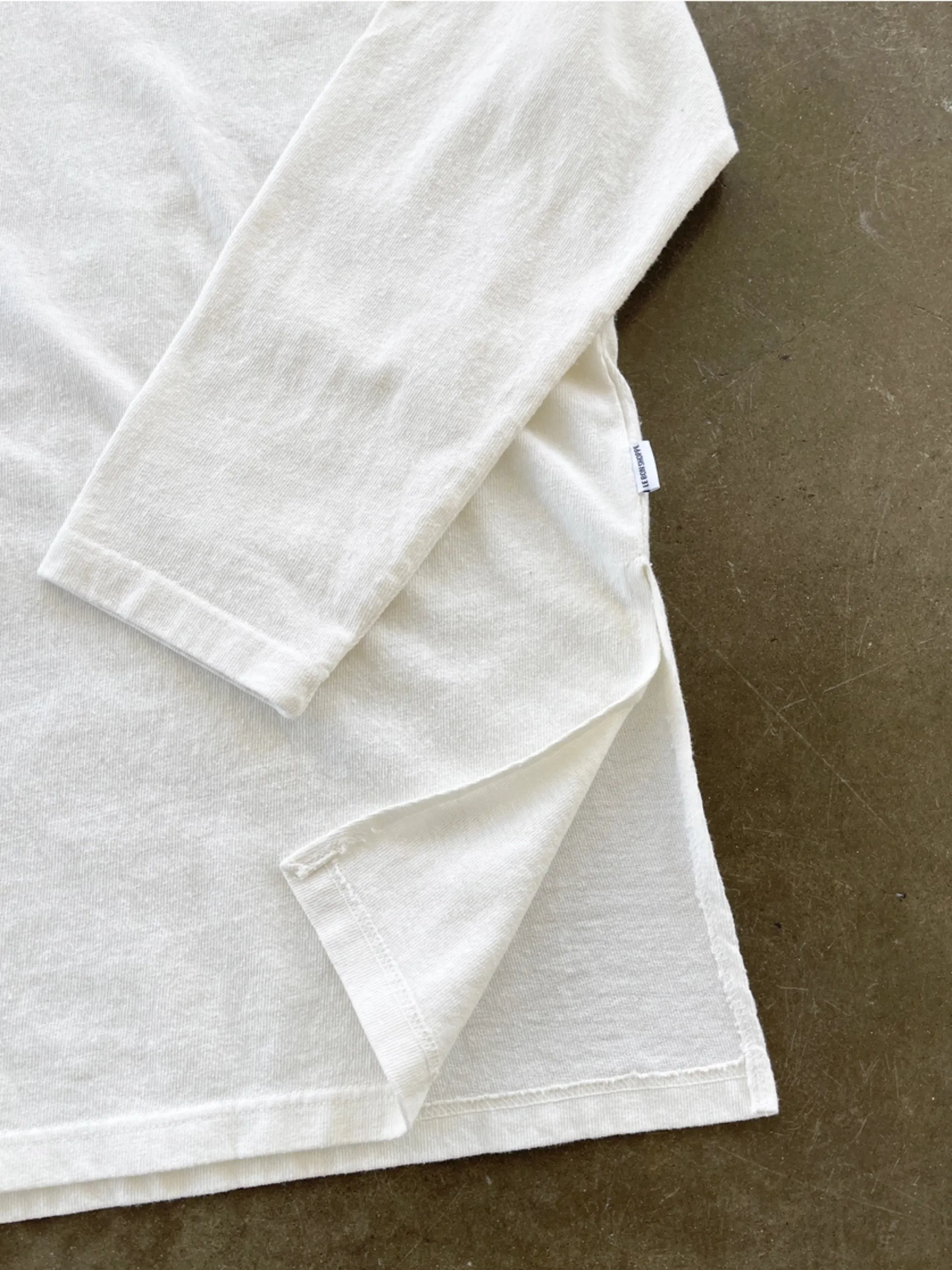 Sunday Tee | White Cotton sold by CoutuKitsch product image thumbnail 2