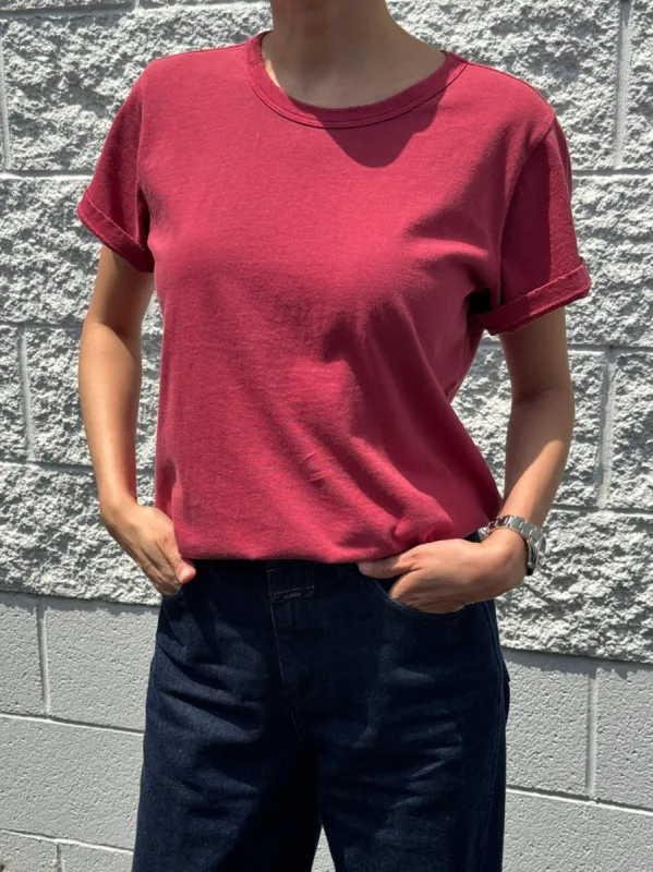 Vintage Boy Tee | Crayon Red sold by CoutuKitsch