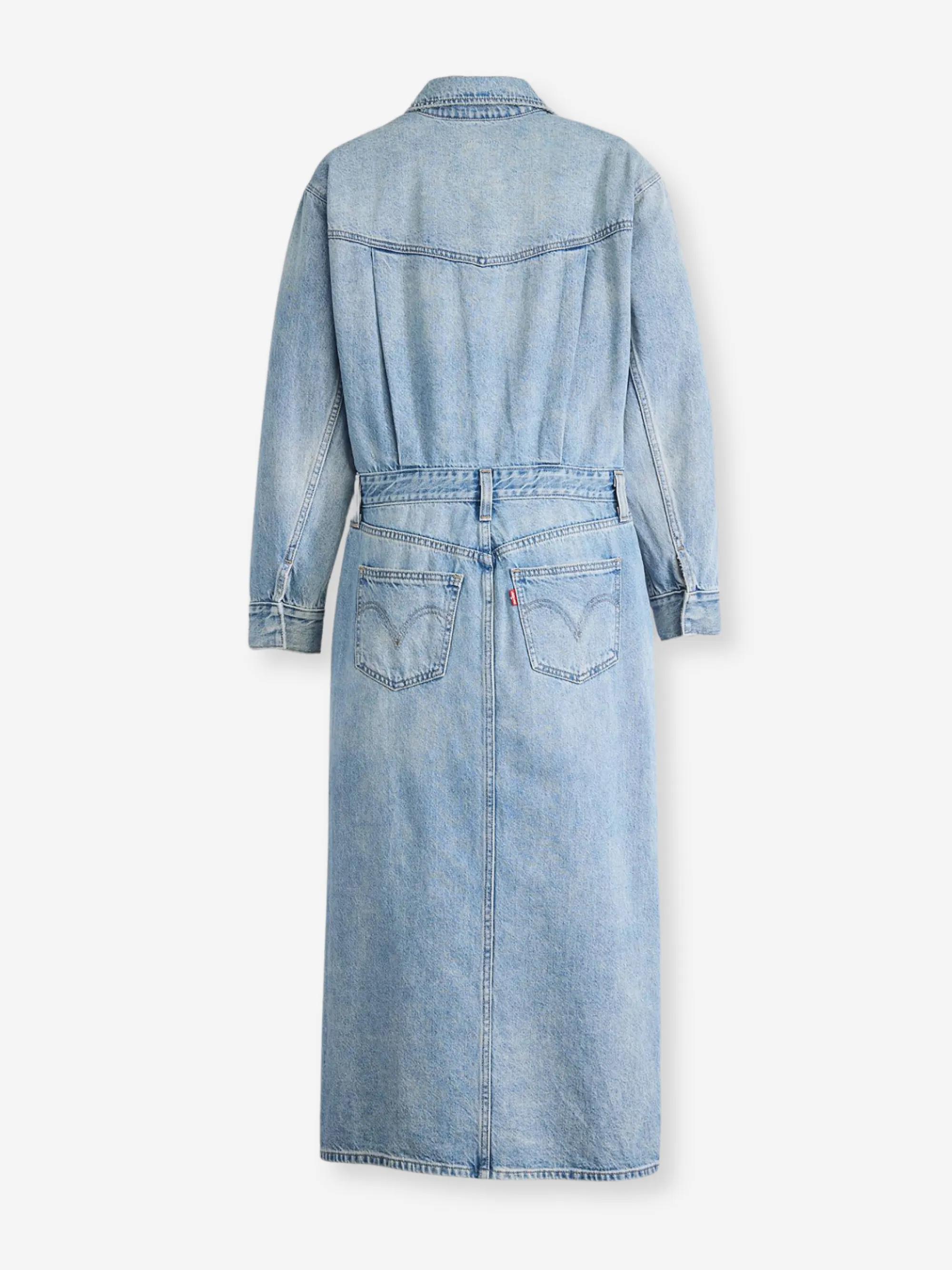 Western Denim Midi Dress sold by CoutuKitsch product image thumbnail 4