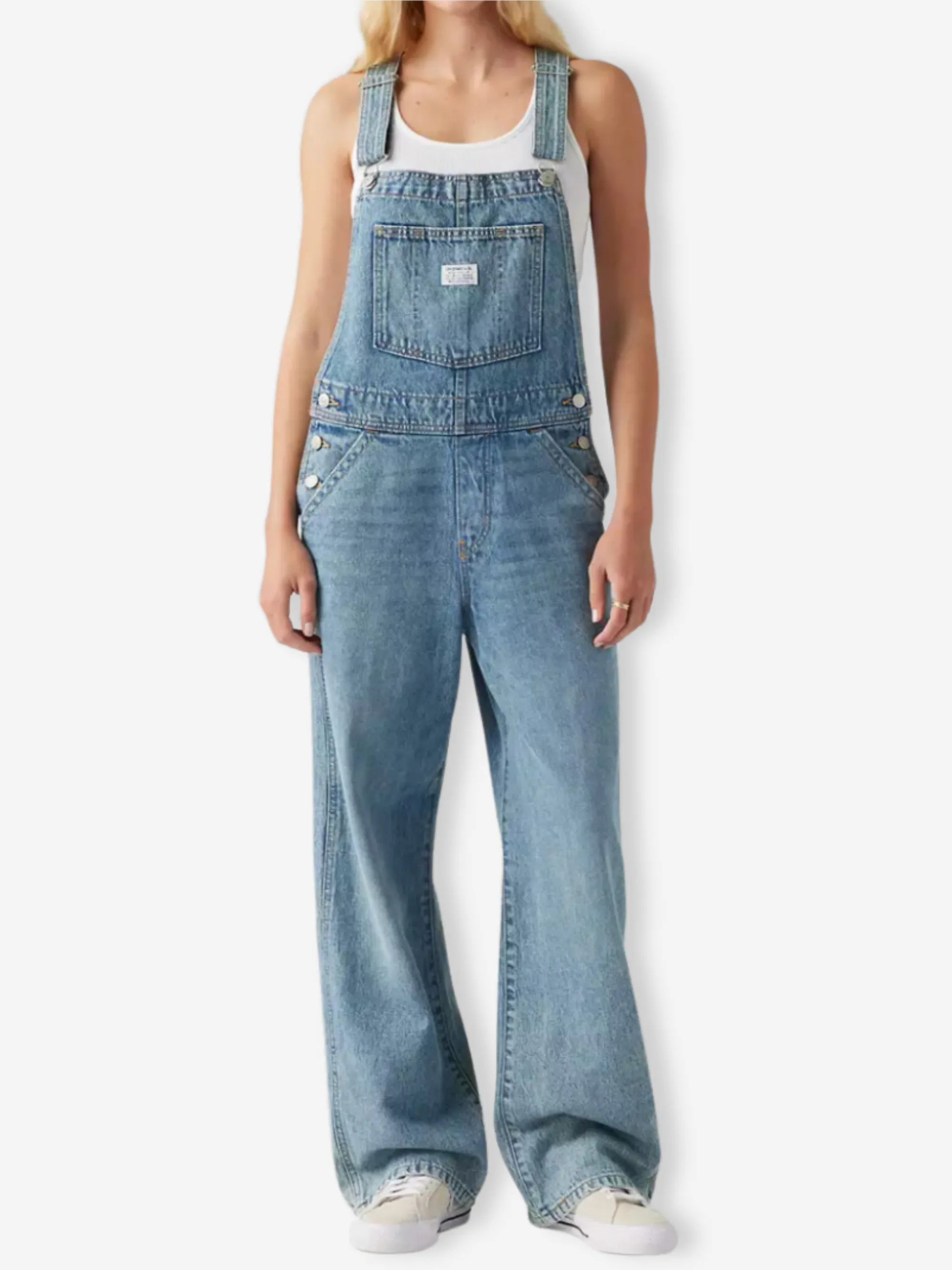 Baggy Women's Overalls | Lasting Imprint sold by CoutuKitsch product image thumbnail 2