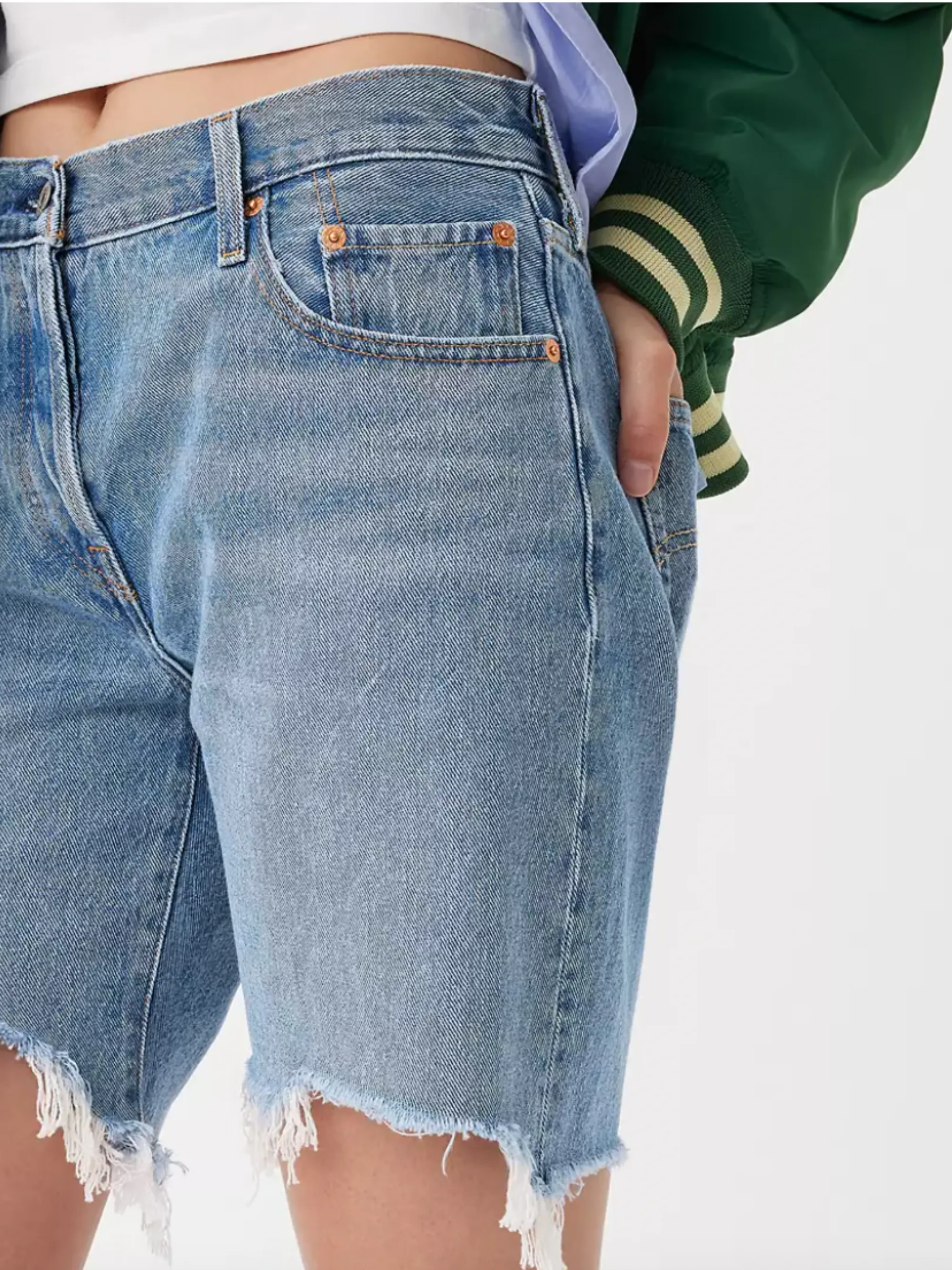 501 90's Women's Shorts | Feeling The Music sold by CoutuKitsch product image thumbnail 2