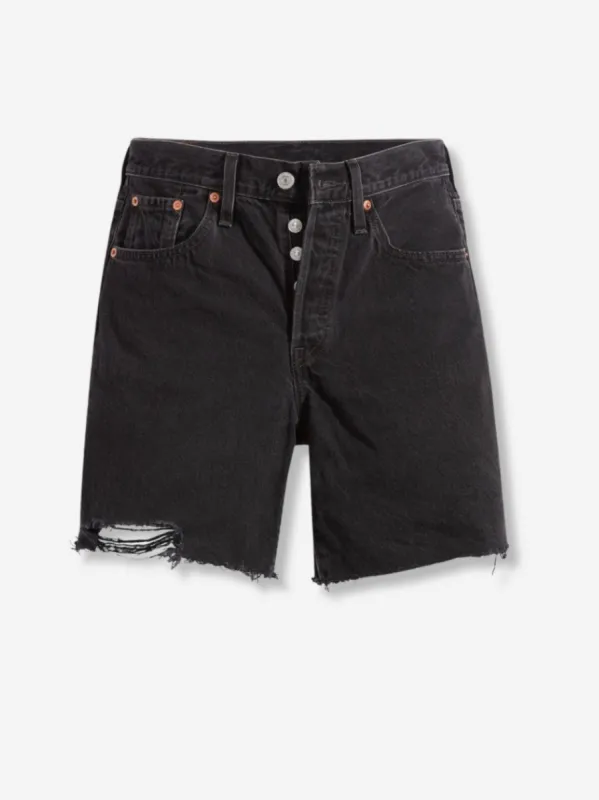 501 Mid Thigh Women's Shorts | Lunar Black sold by CoutuKitsch