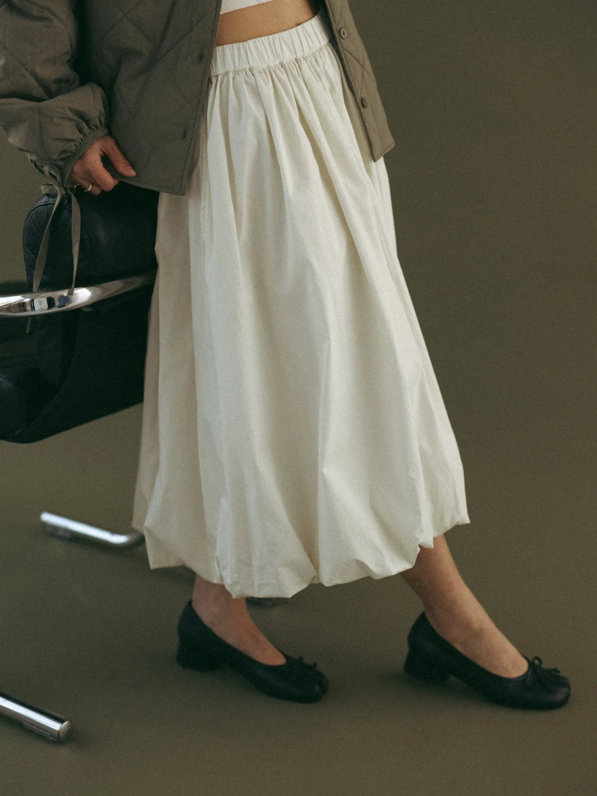 Bella Skirt | Cream sold by CoutuKitsch product image thumbnail 3