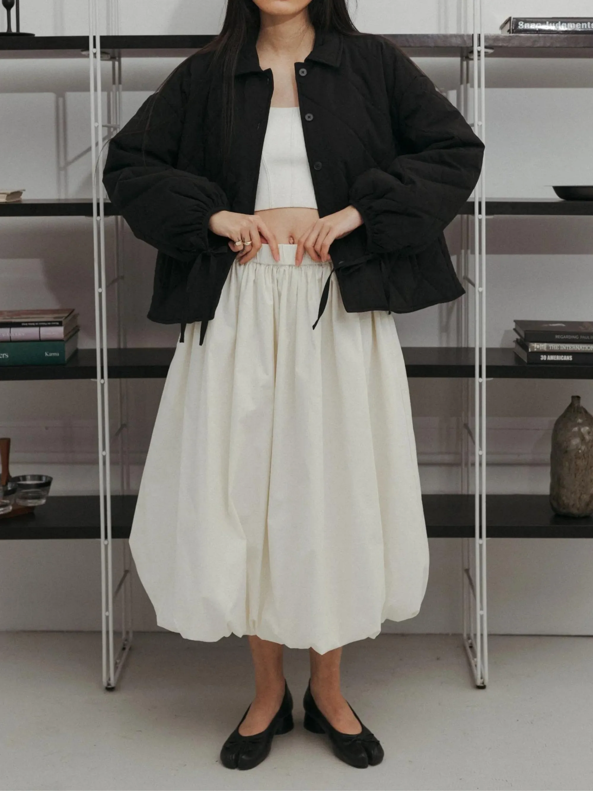 Bella Skirt | Cream sold by CoutuKitsch product image thumbnail 2