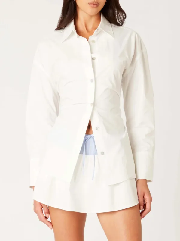 Jules Shirt | White sold by CoutuKitsch
