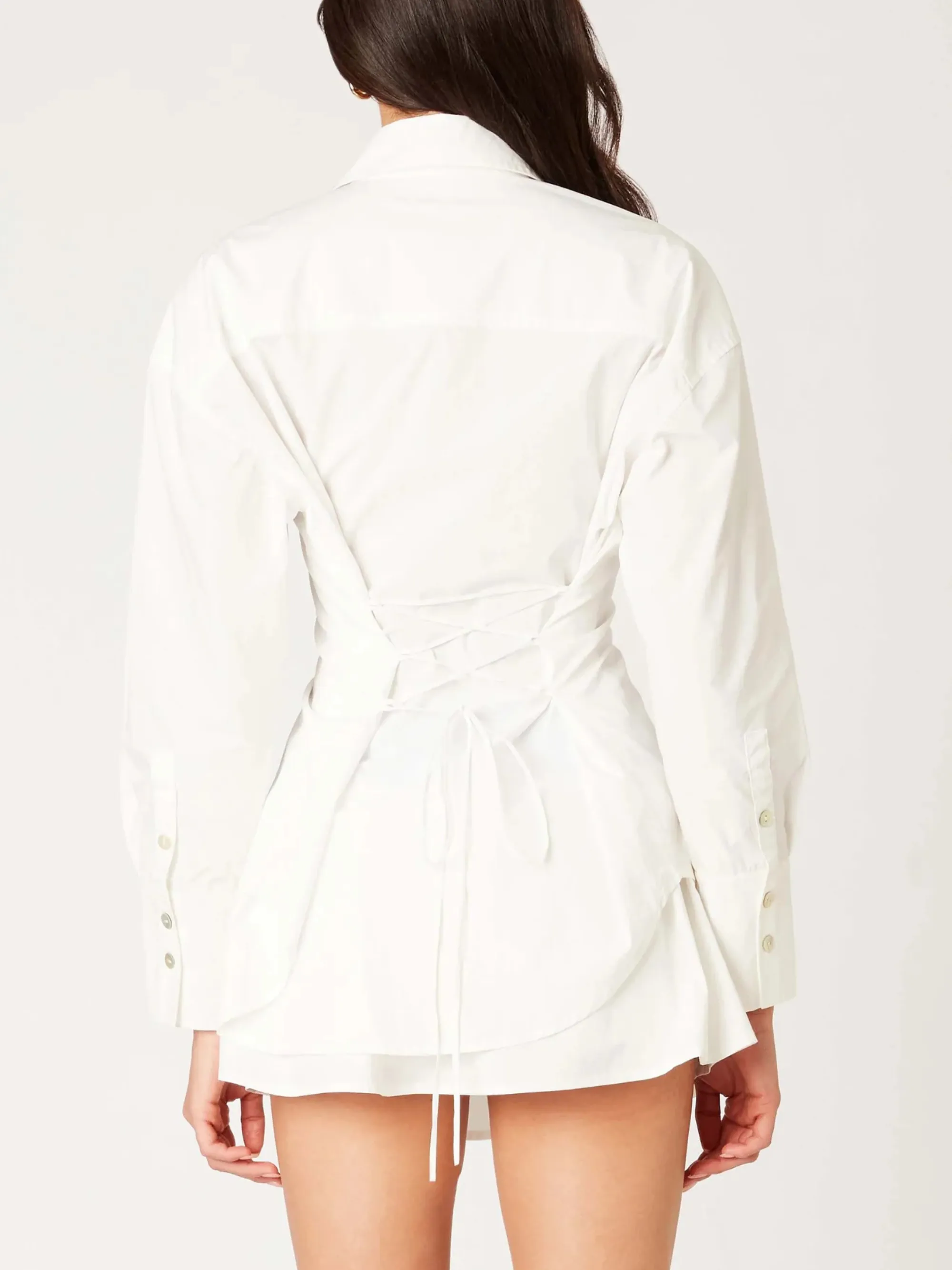 Jules Shirt | White sold by CoutuKitsch product image thumbnail 3
