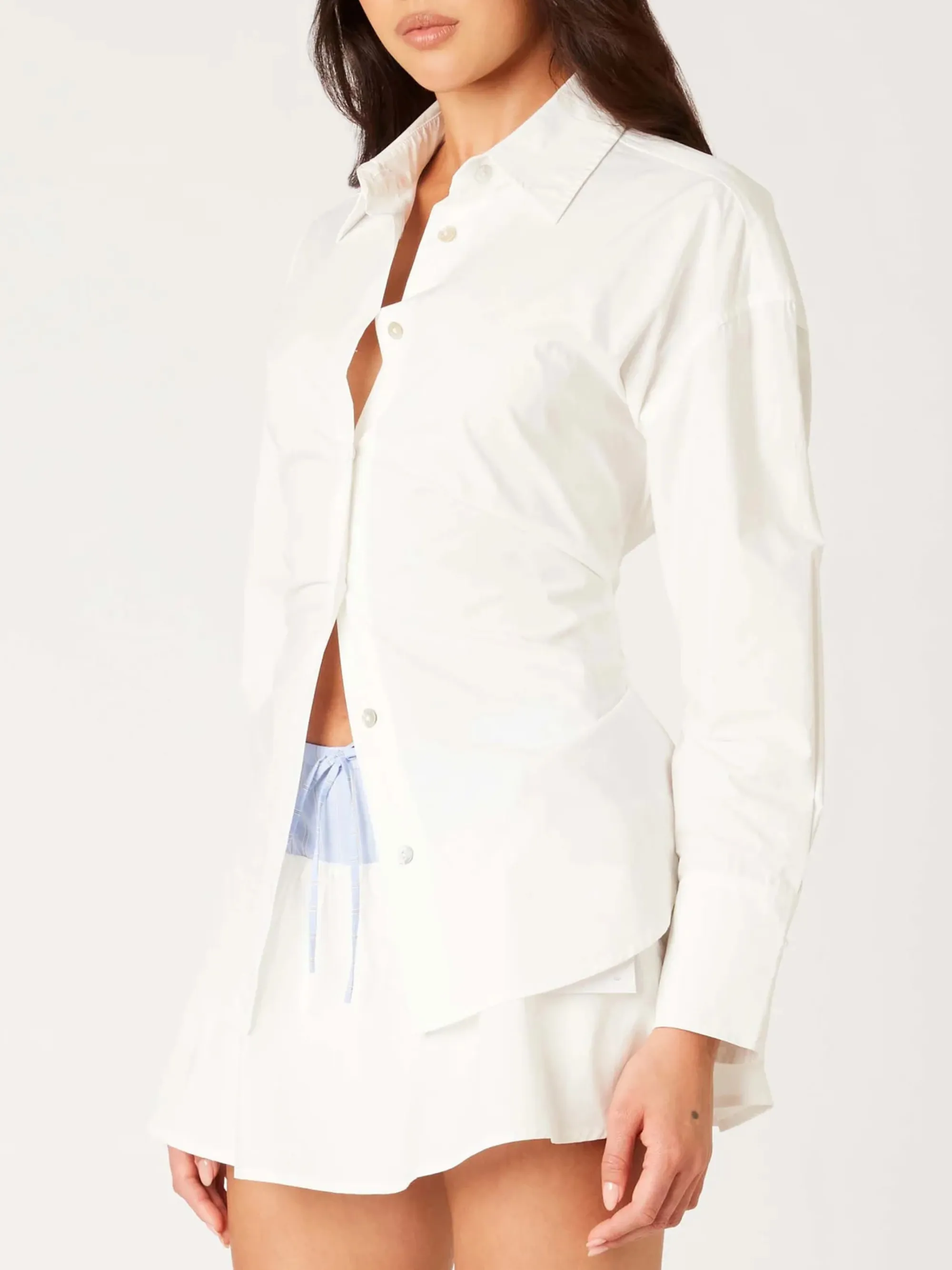 Jules Shirt | White sold by CoutuKitsch product image thumbnail 2
