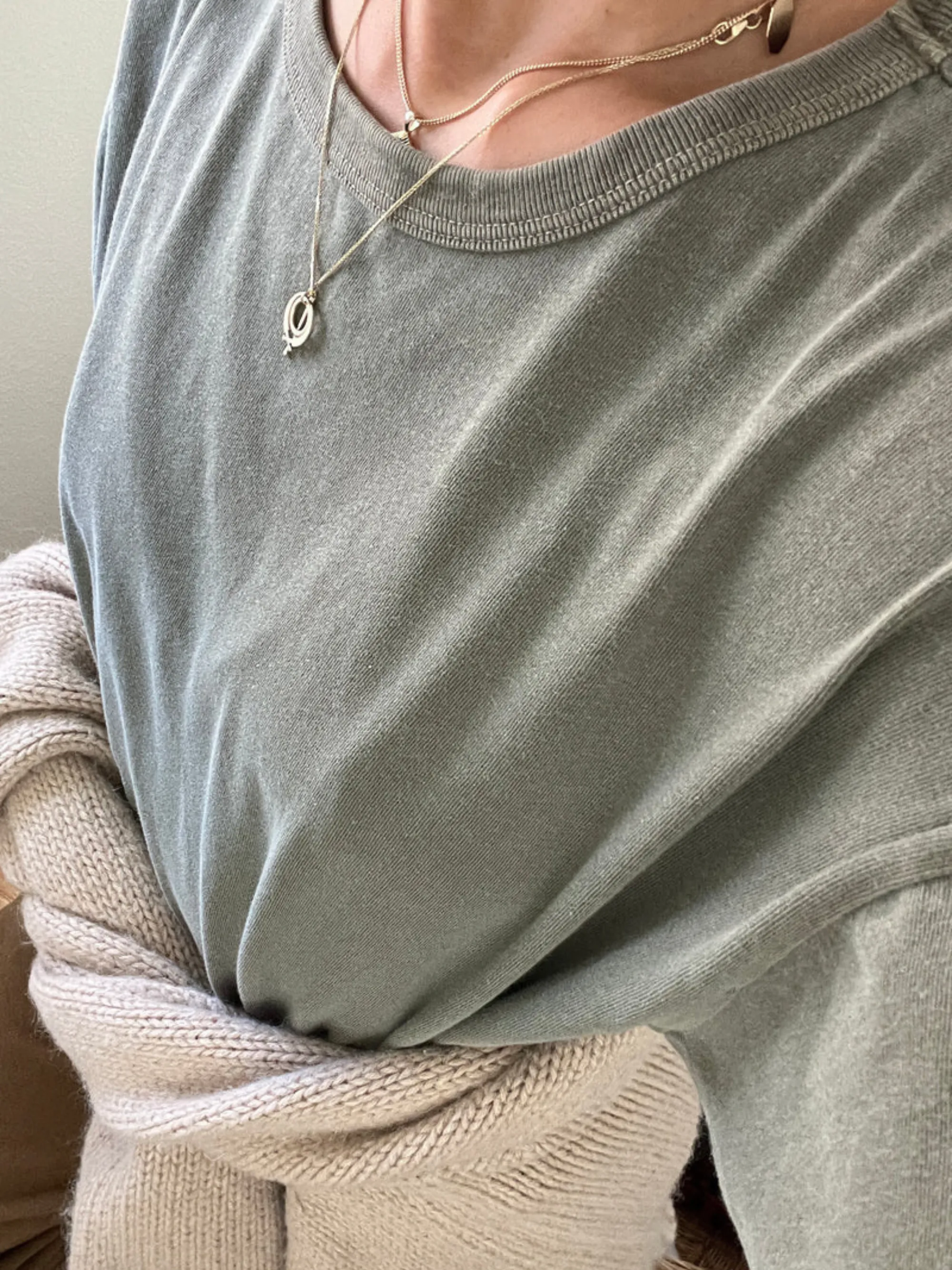 Her Tee | Army Green sold by CoutuKitsch product image thumbnail 3