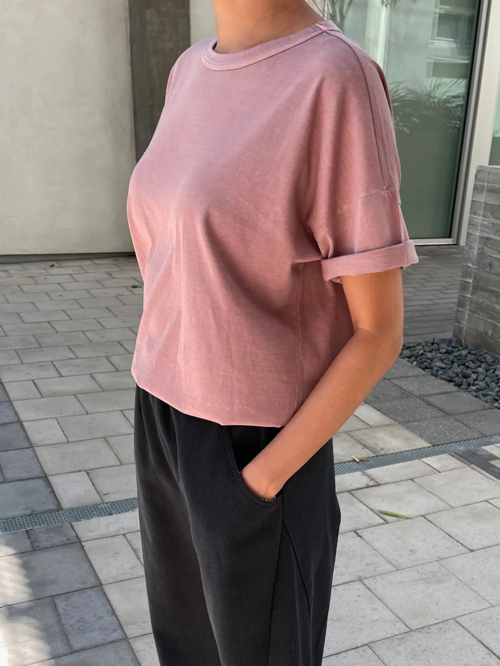 Her Tee | Dried Rose sold by CoutuKitsch product image thumbnail 3