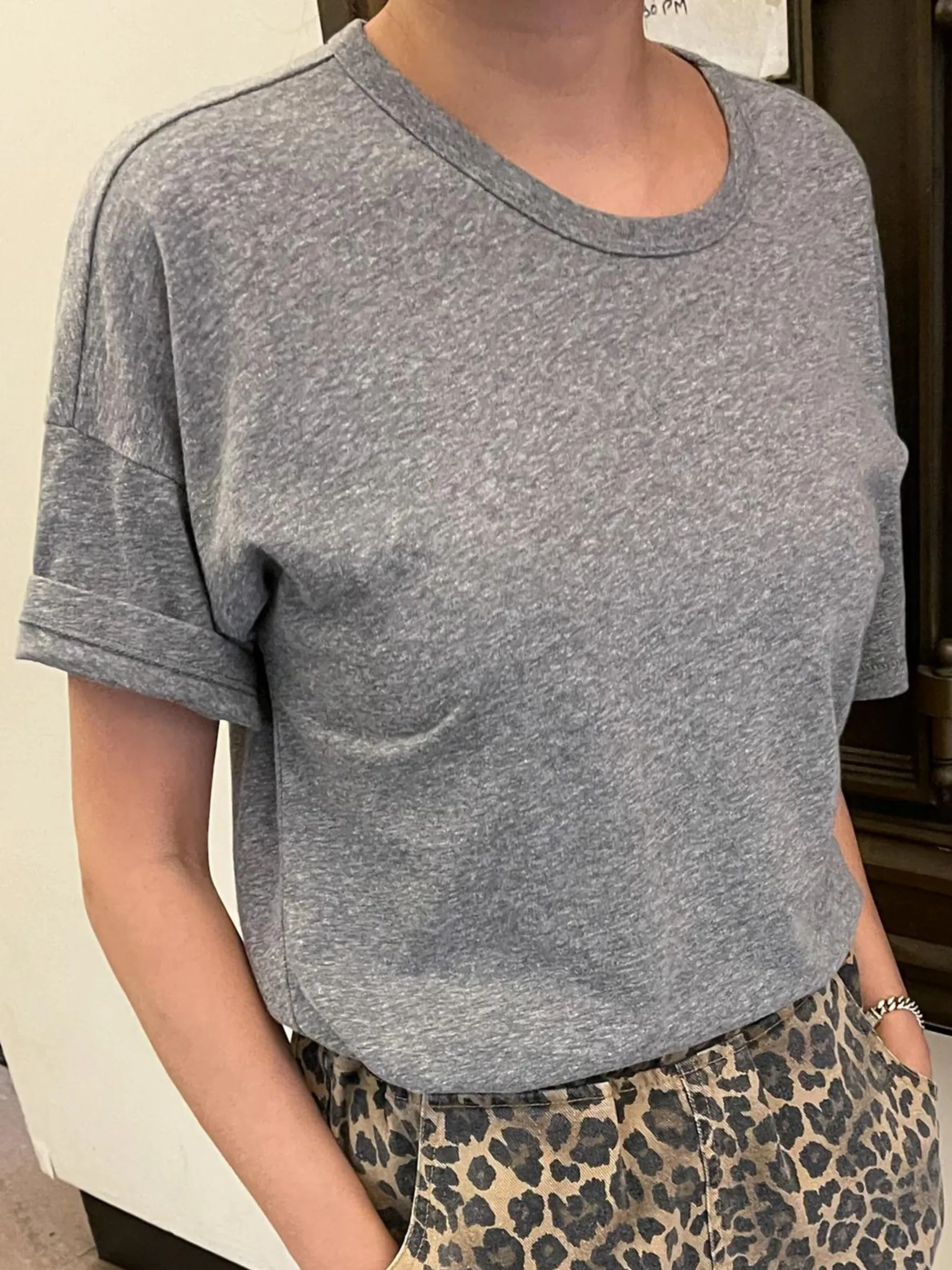 Her Tee | Heather Grey sold by CoutuKitsch