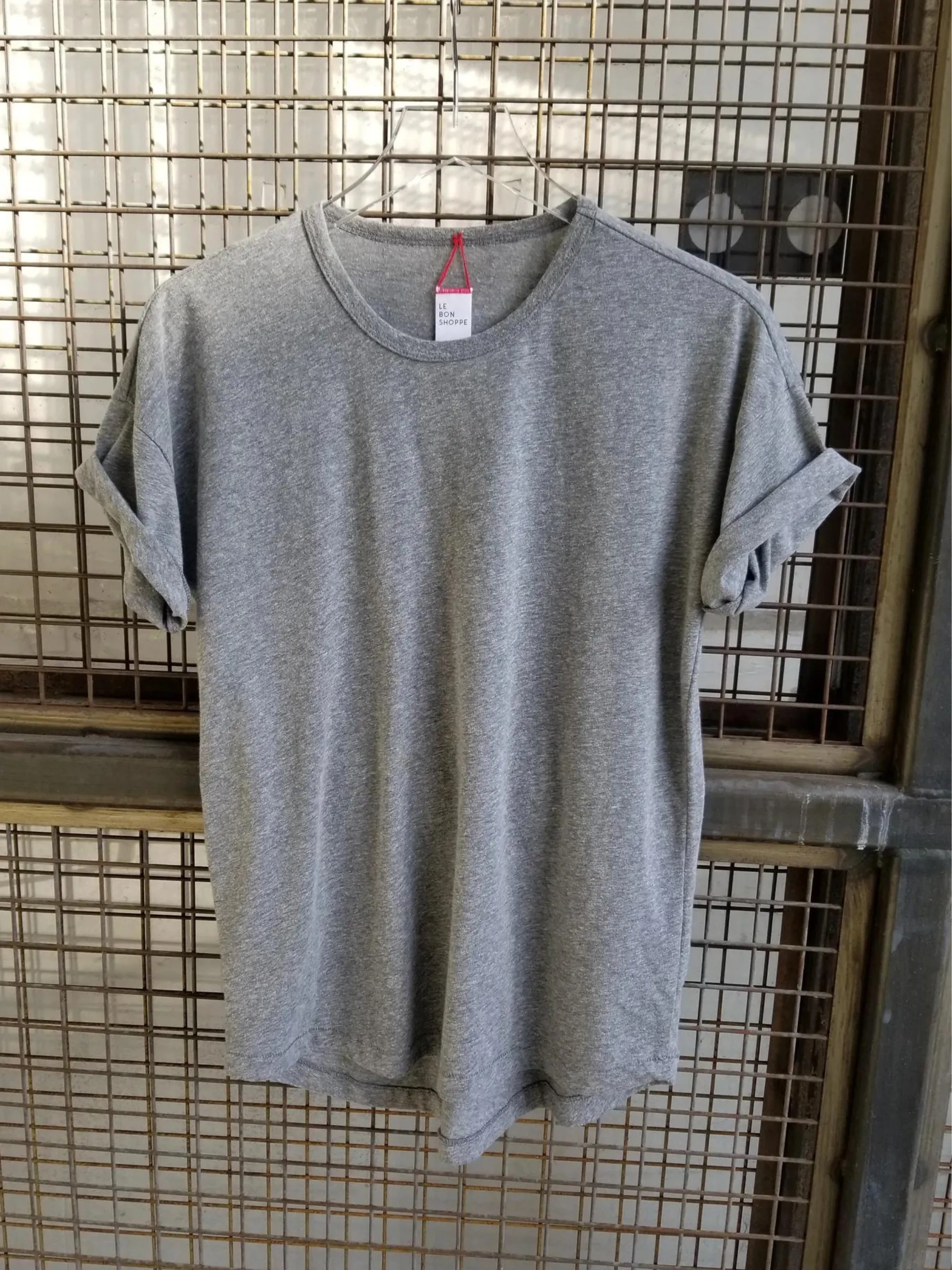Her Tee | Heather Grey sold by CoutuKitsch product image thumbnail 2