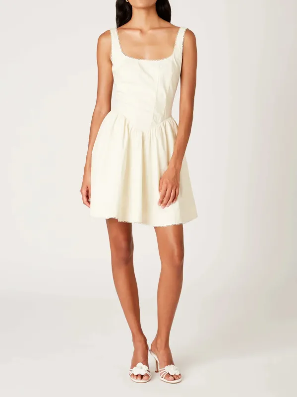 Kennedy Dress | Ivory sold by CoutuKitsch