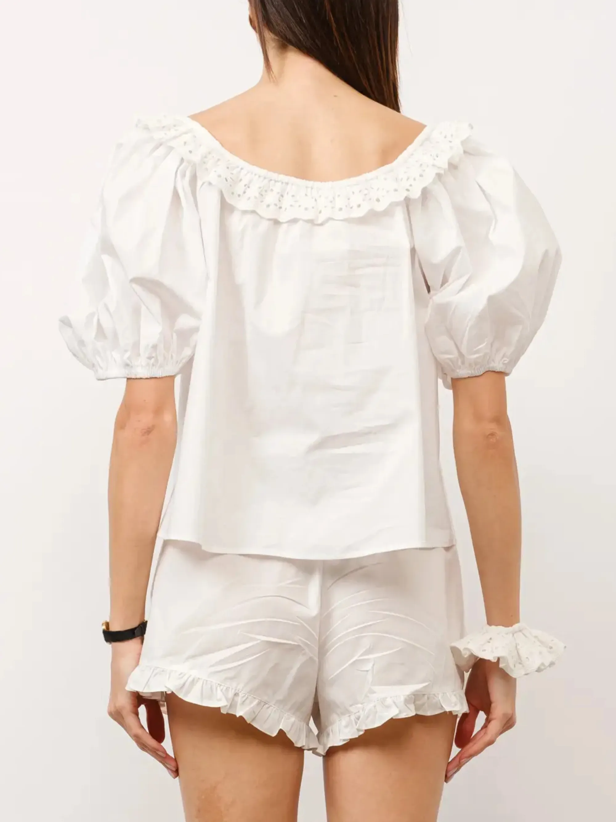 Thea Puff Sleeve Top sold by CoutuKitsch product image thumbnail 3