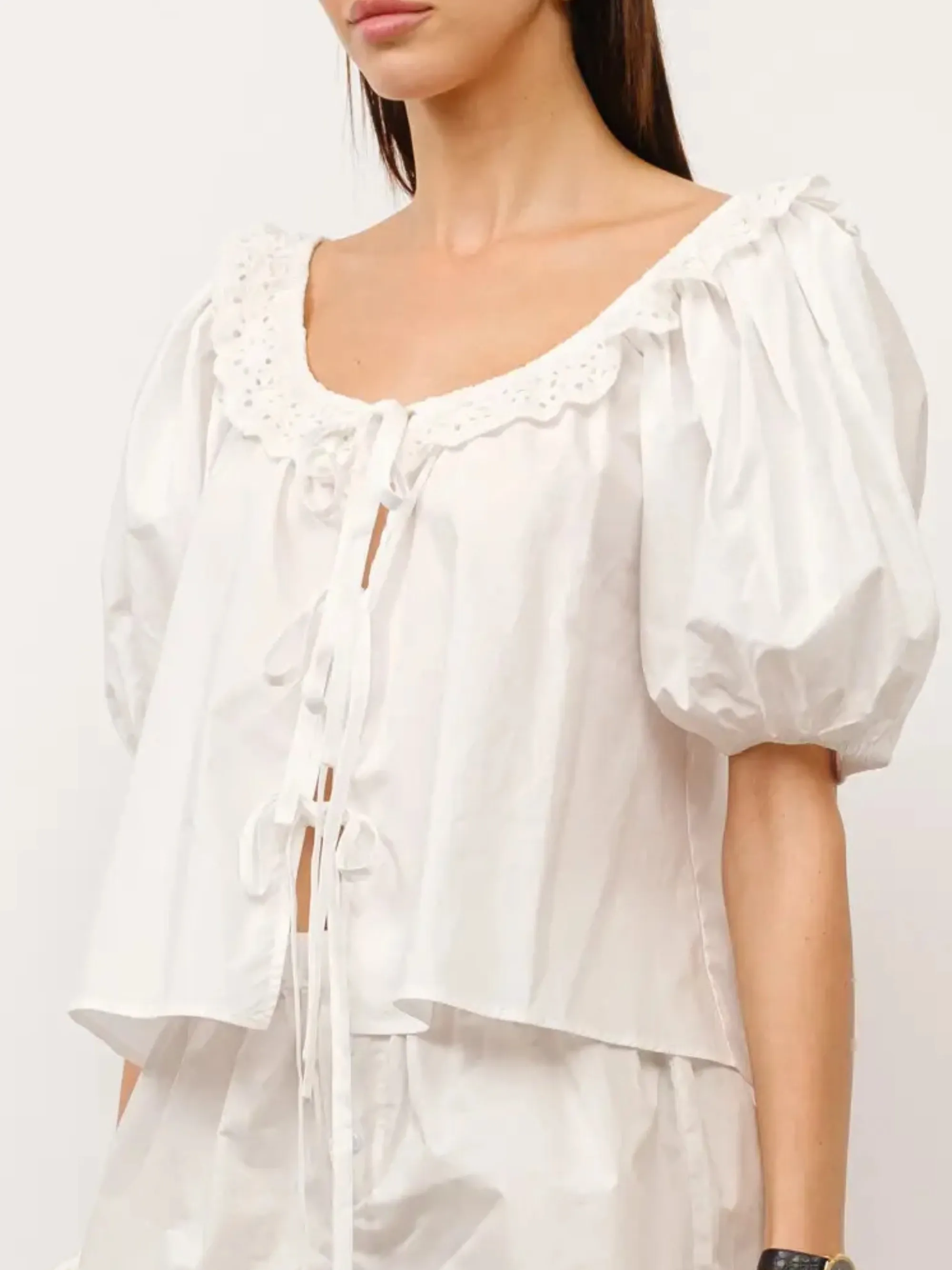 Thea Puff Sleeve Top sold by CoutuKitsch product image thumbnail 2