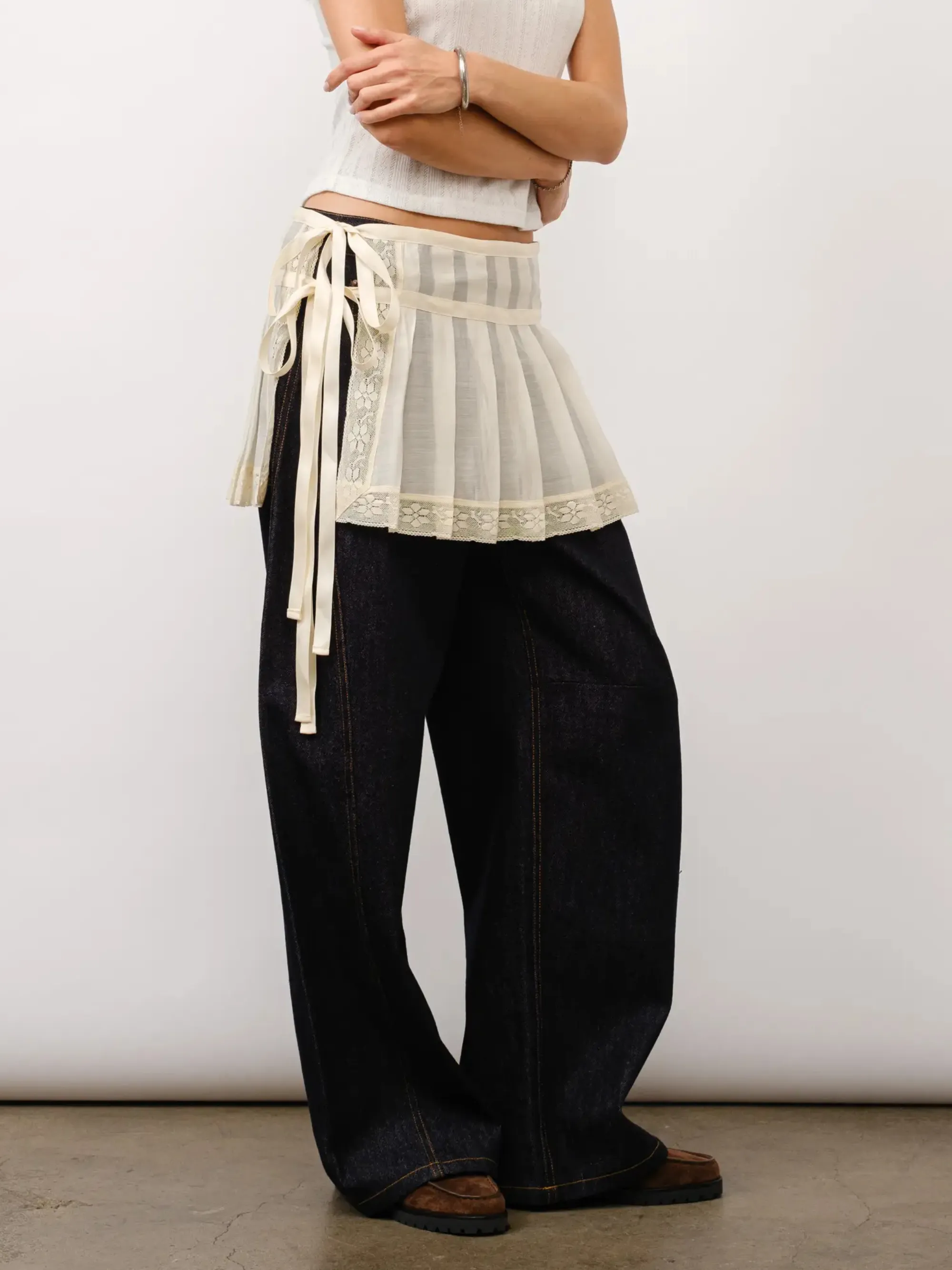 Celestine Pleated Skirt Belt sold by CoutuKitsch