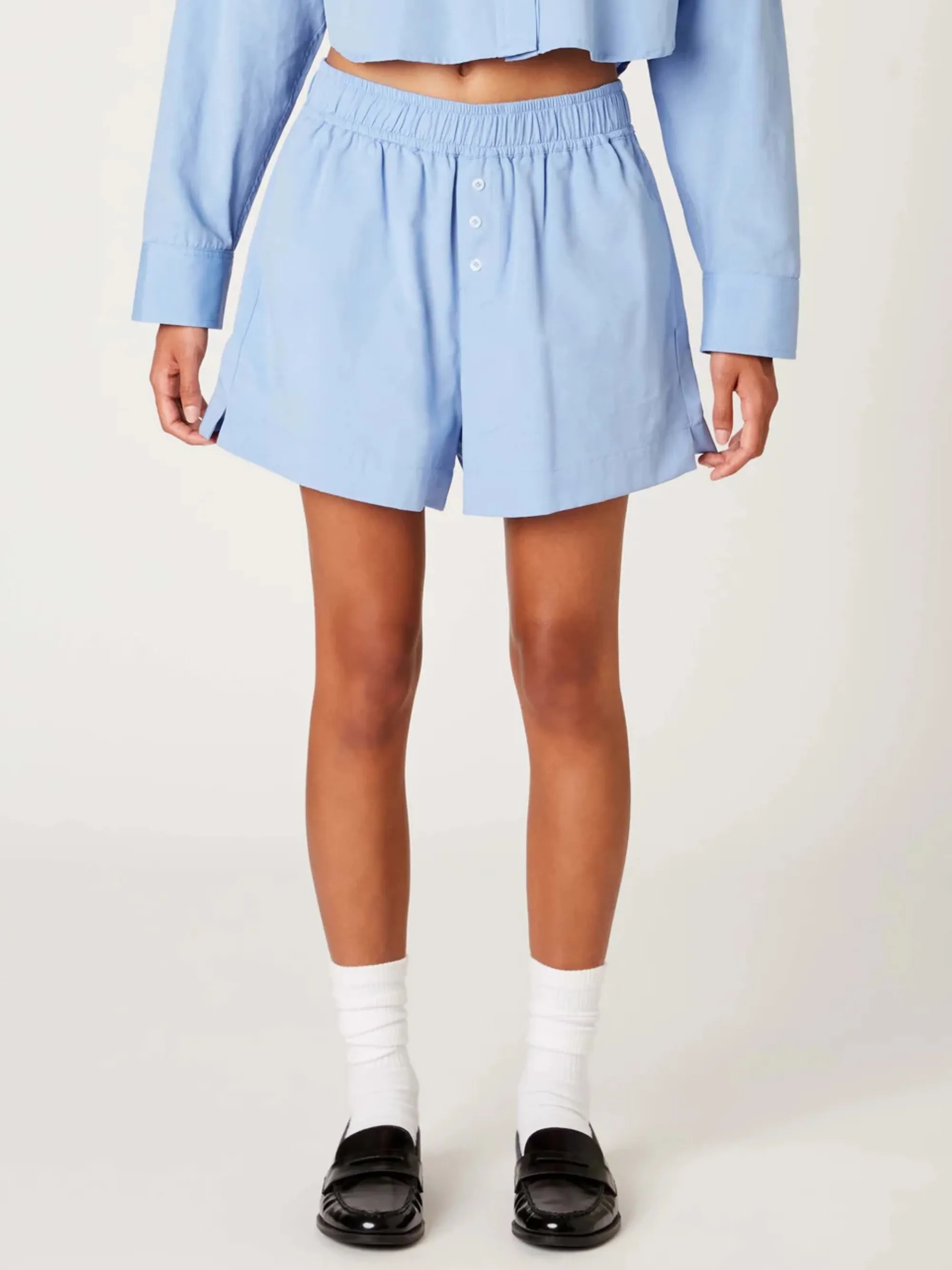 Juniper Shorts | Periwinkle sold by CoutuKitsch