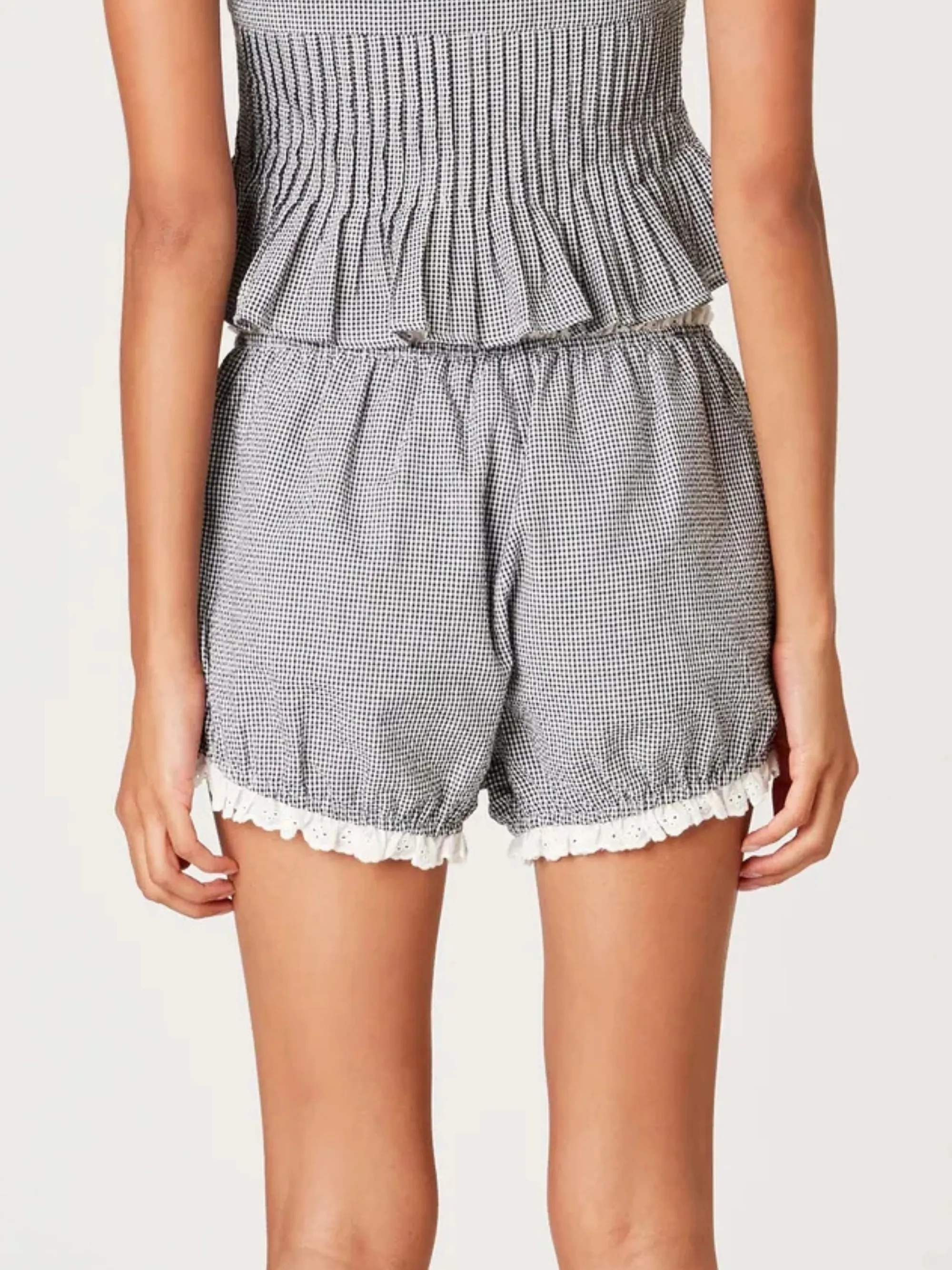 Justine Bloomer Shorts | Black sold by CoutuKitsch product image thumbnail 2