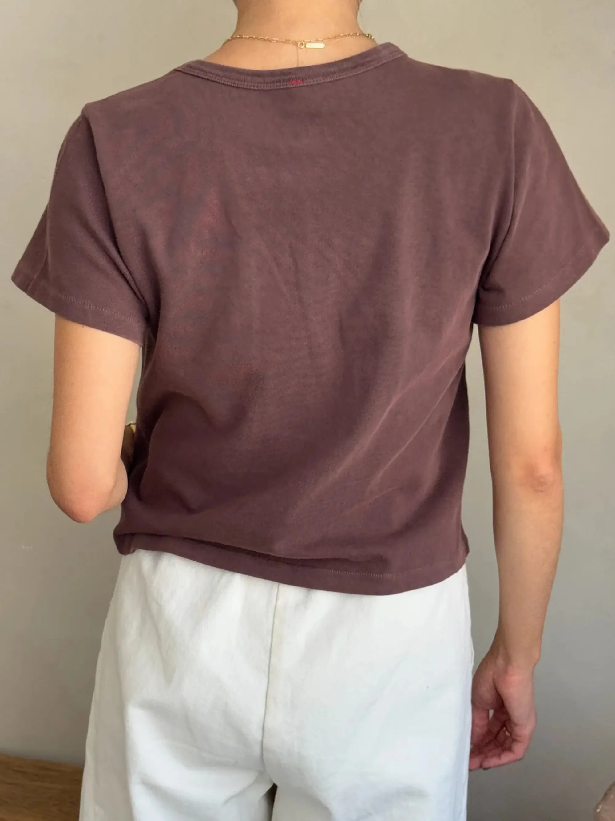 The Little Boy Tee | Espresso sold by CoutuKitsch product image thumbnail 4