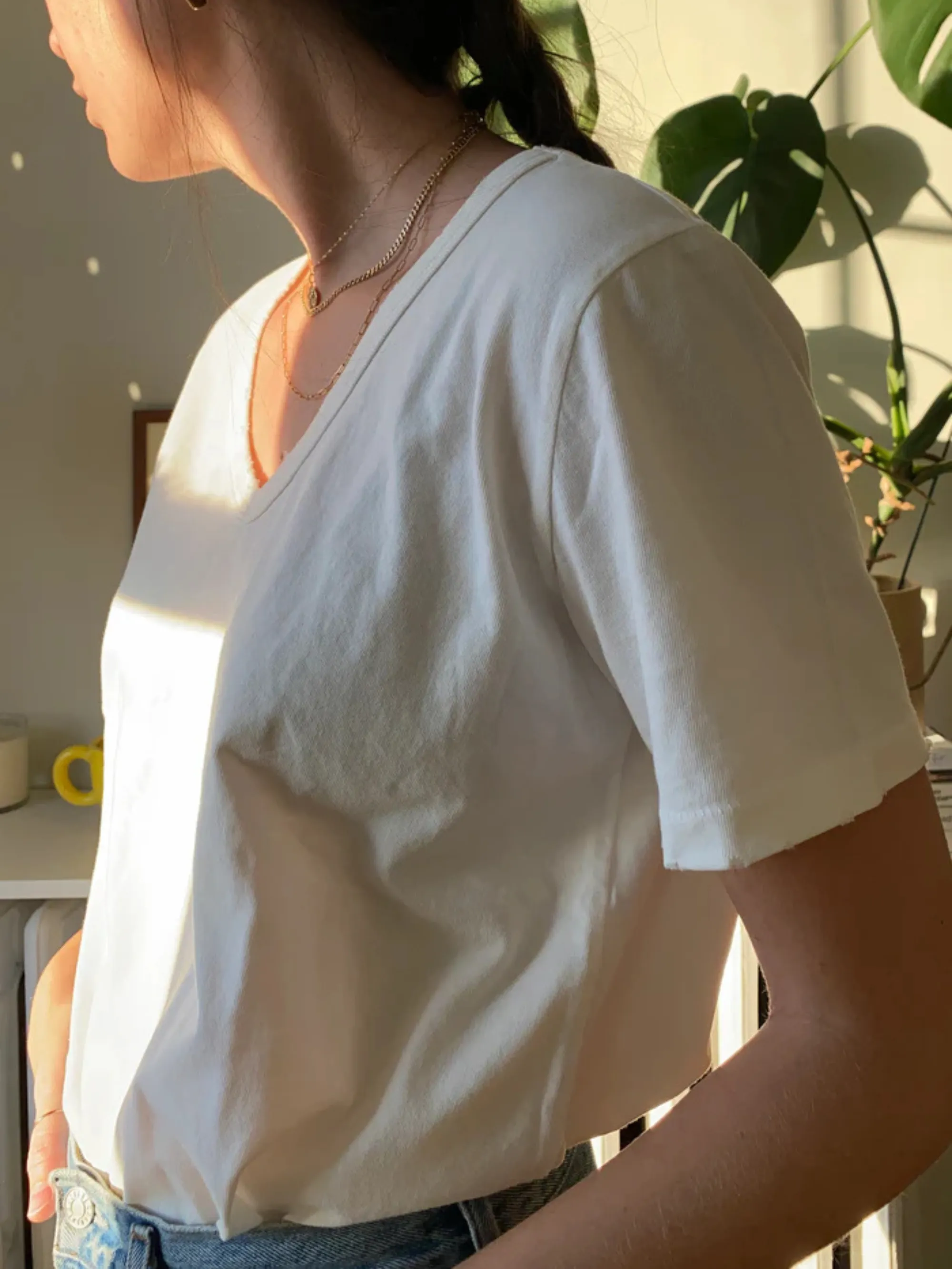 La Vie Tee | Vintage White sold by CoutuKitsch product image thumbnail 4