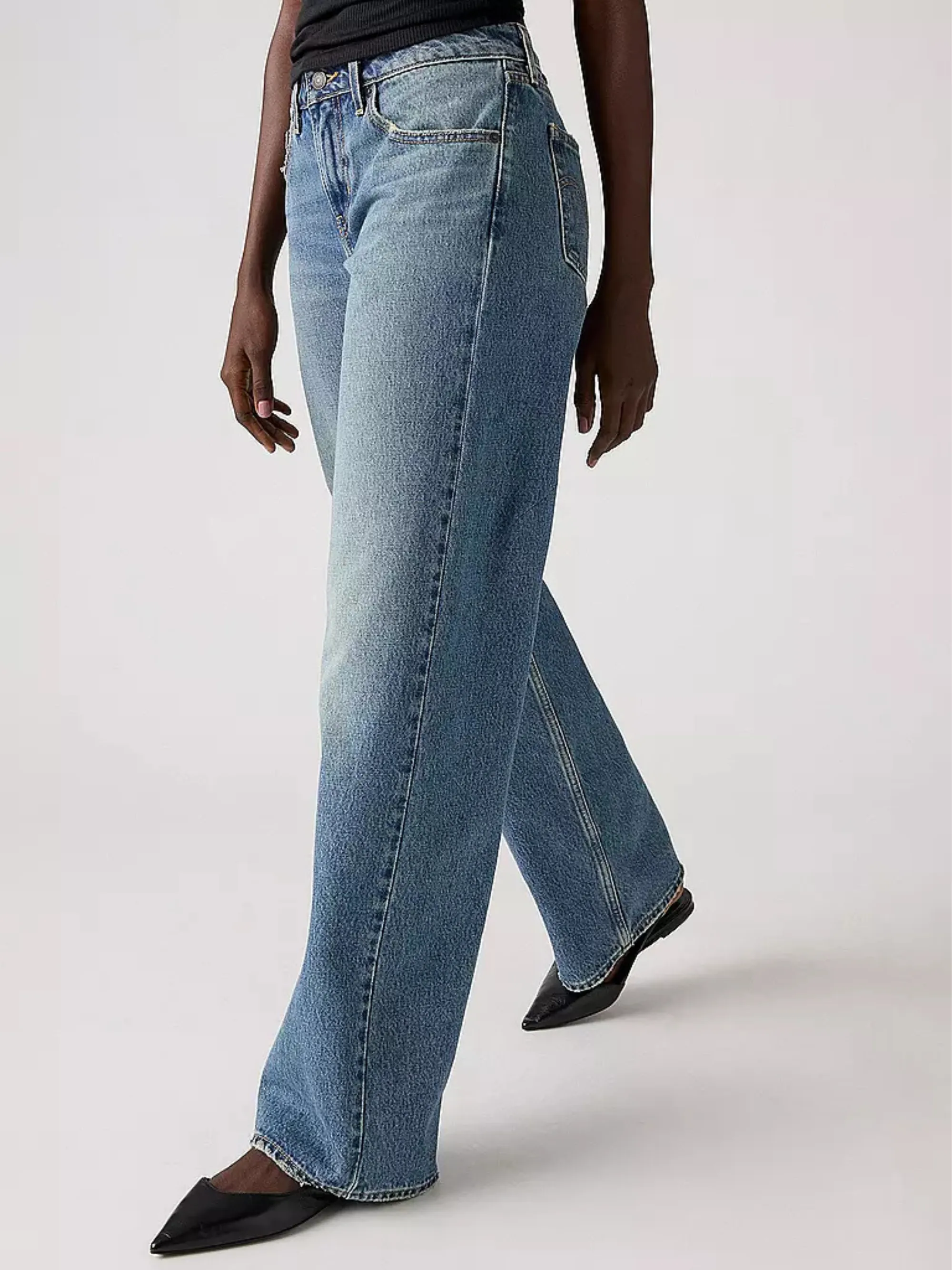 Low Loose Jeans | Rescued City sold by CoutuKitsch product image thumbnail 2