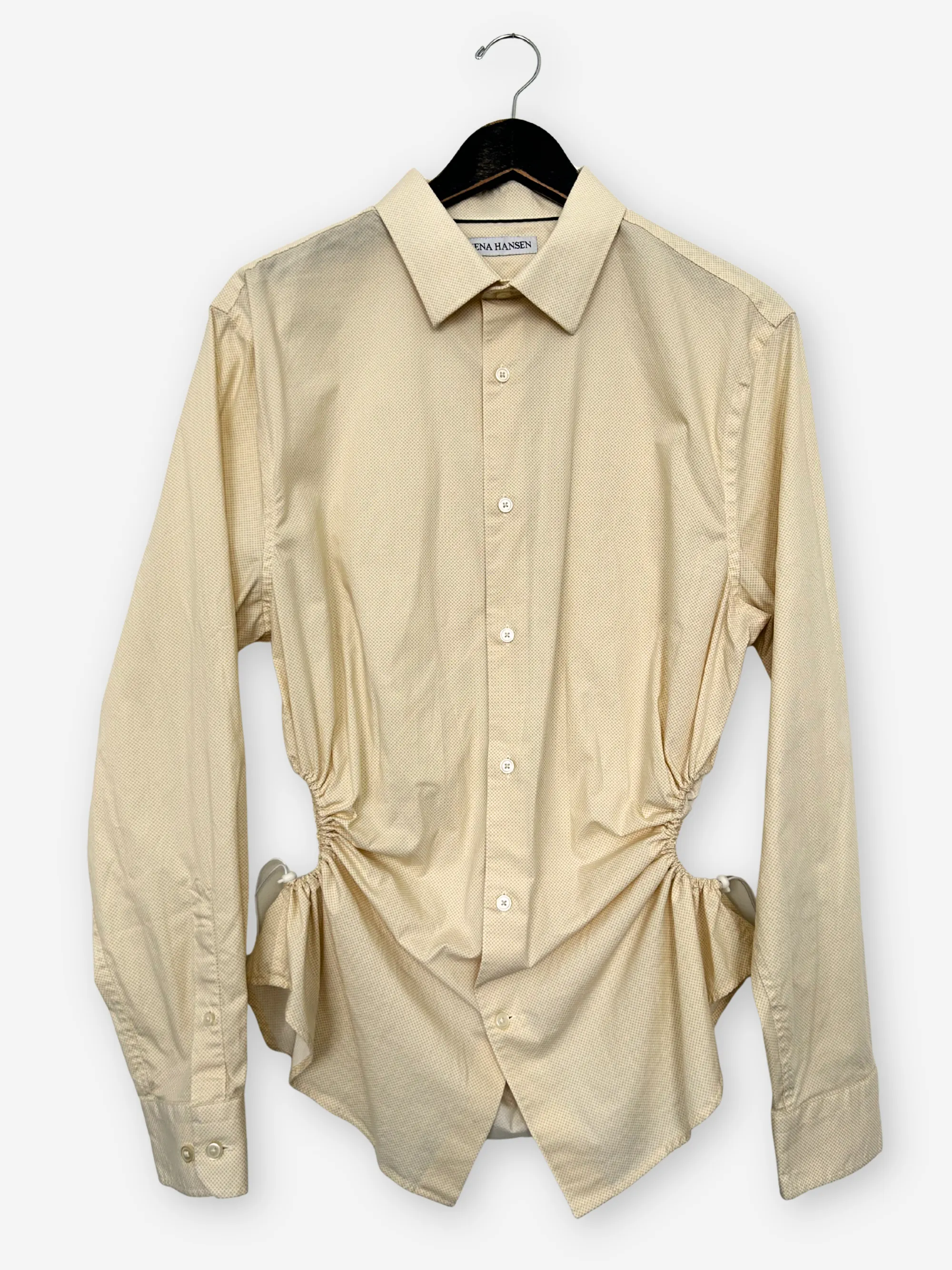 Bungee Shirt | Butter Houndstooth (M/L) sold by CoutuKitsch