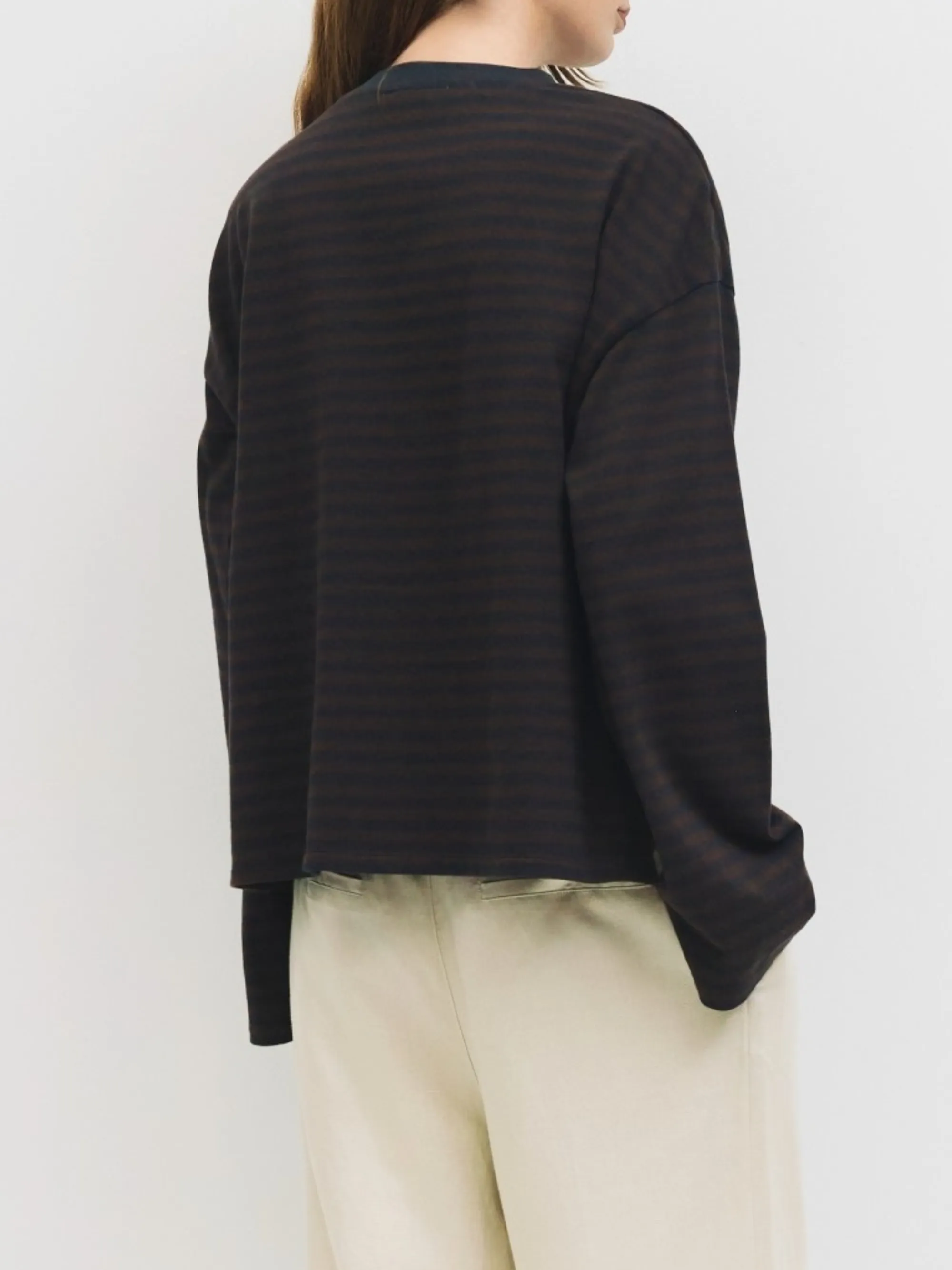 Callahan Top | Brown Navy sold by CoutuKitsch product image thumbnail 4