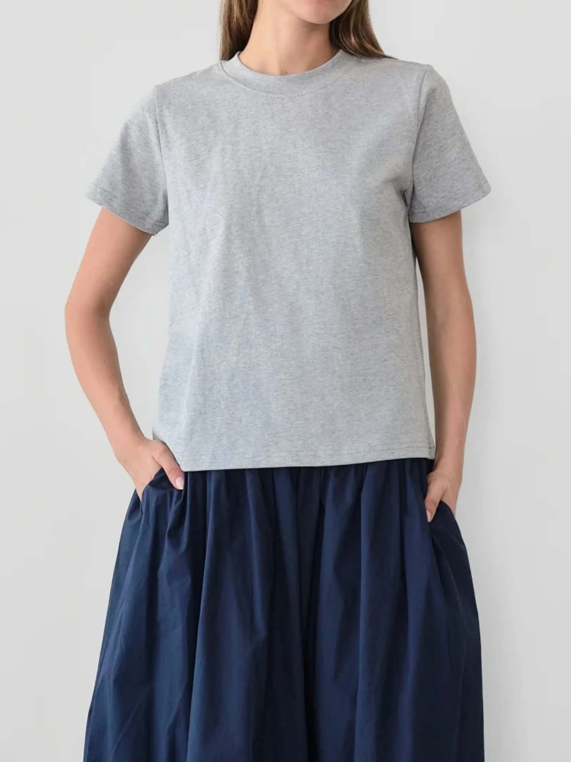 Lanie Long Top | Heather Grey sold by CoutuKitsch product image thumbnail 2