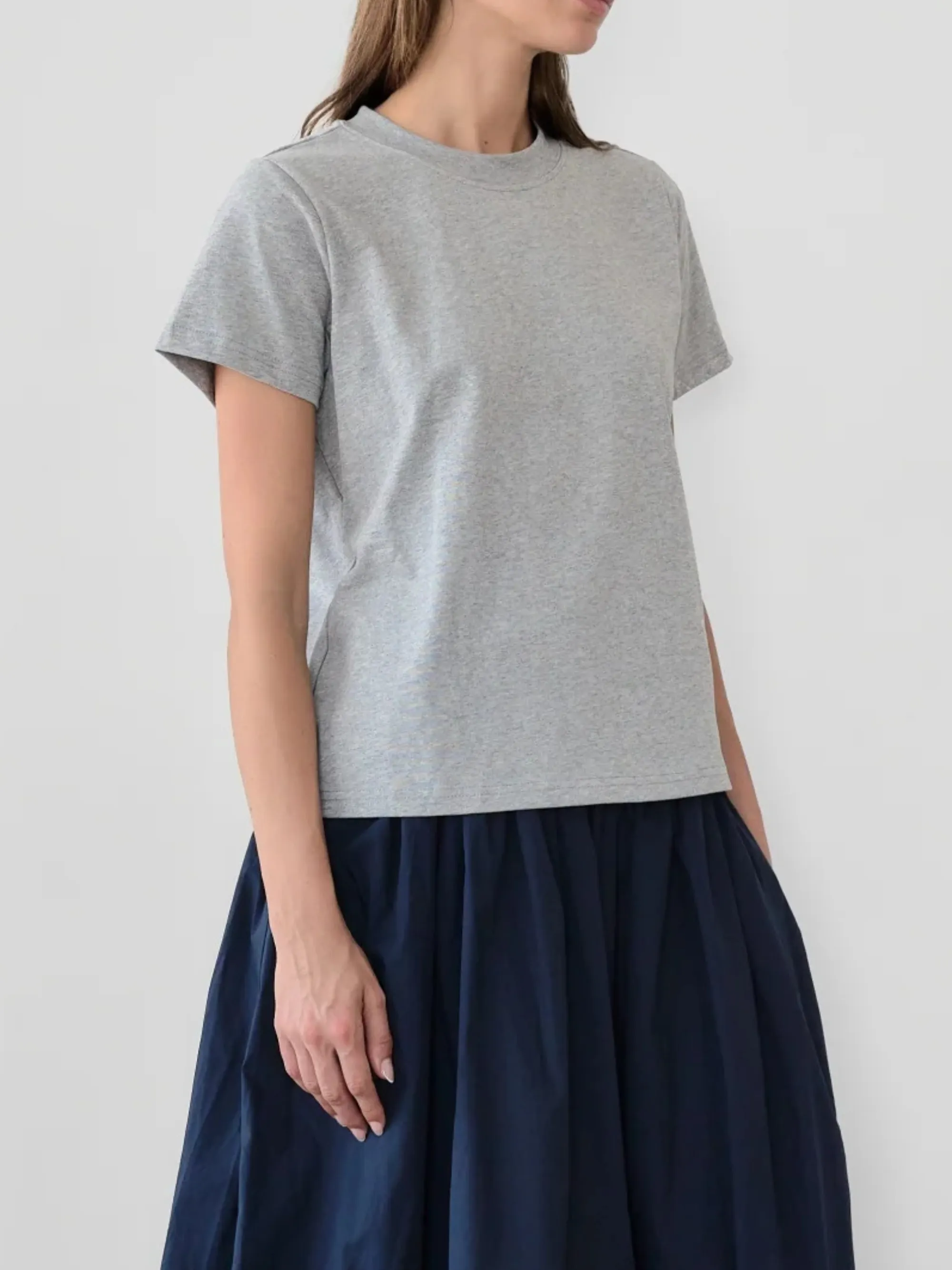 Lanie Long Top | Heather Grey sold by CoutuKitsch product image thumbnail 3