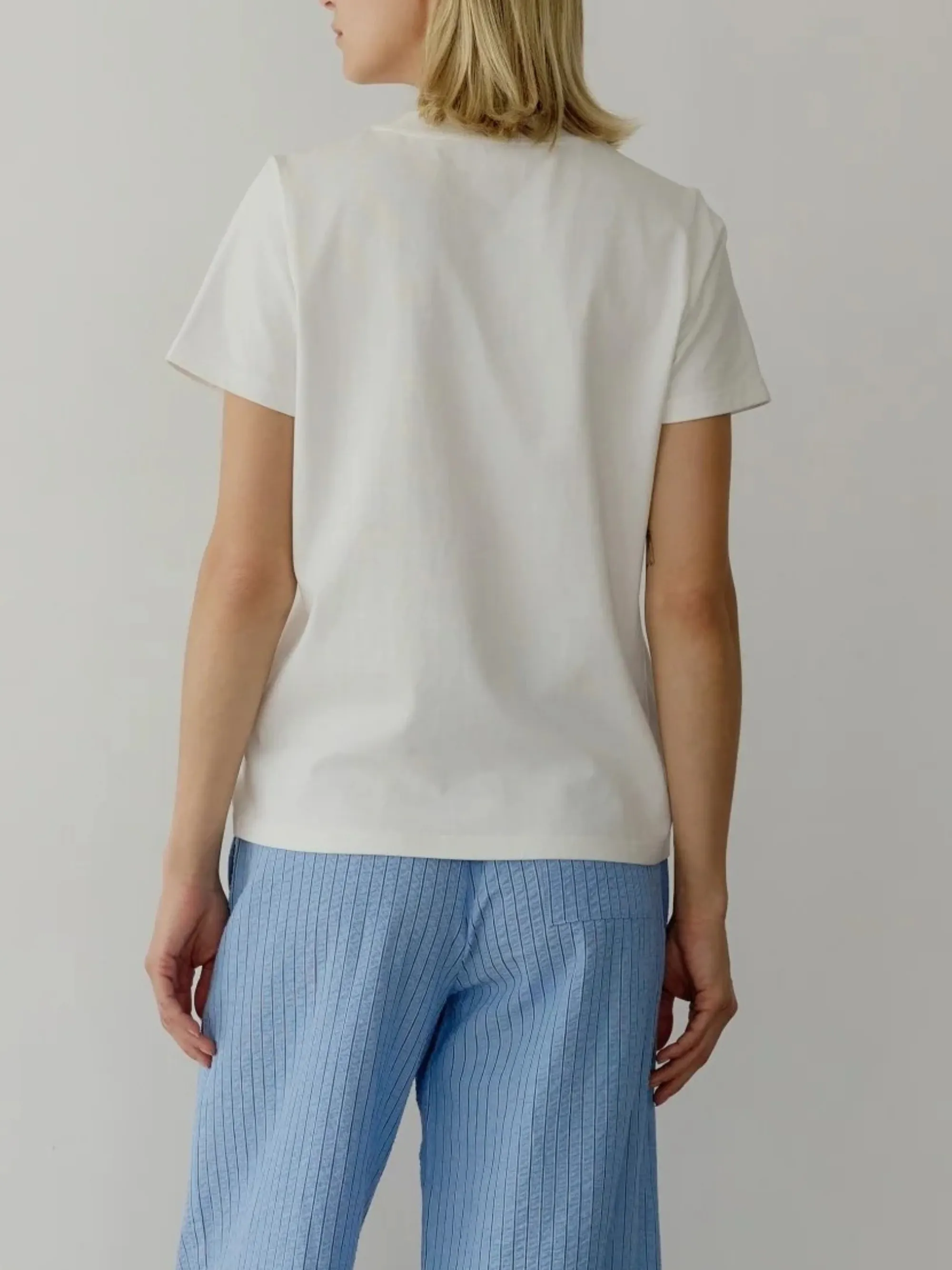 Lanie Long Top | White sold by CoutuKitsch product image thumbnail 4