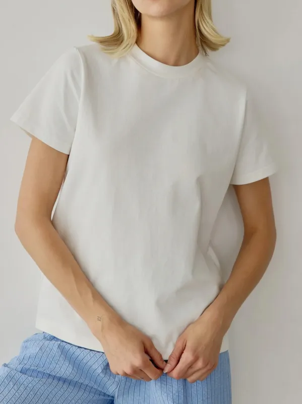 Lanie Long Top | White sold by CoutuKitsch
