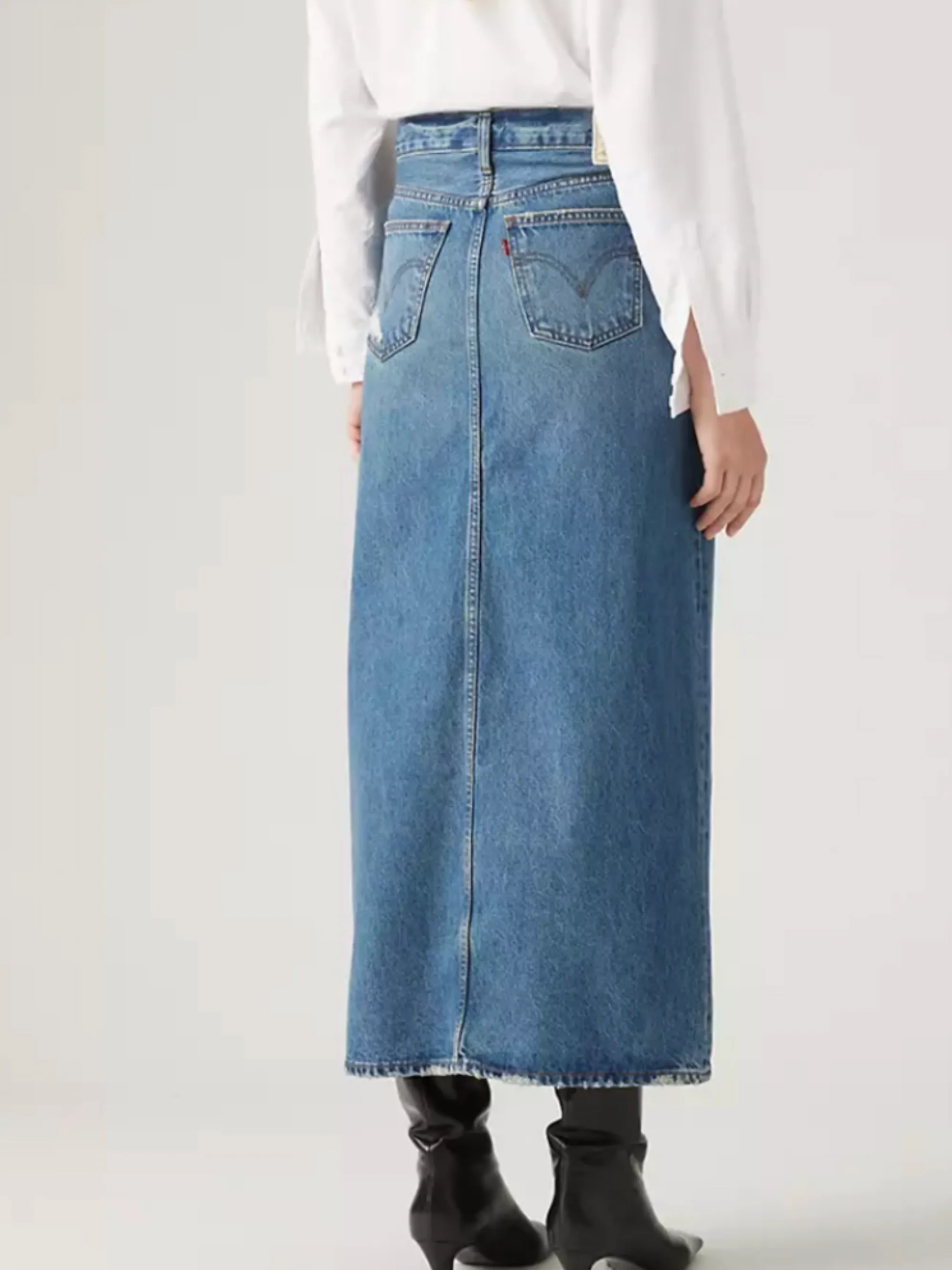 Ankle Column Skirt | Lo Fi Prep sold by CoutuKitsch product image thumbnail 4