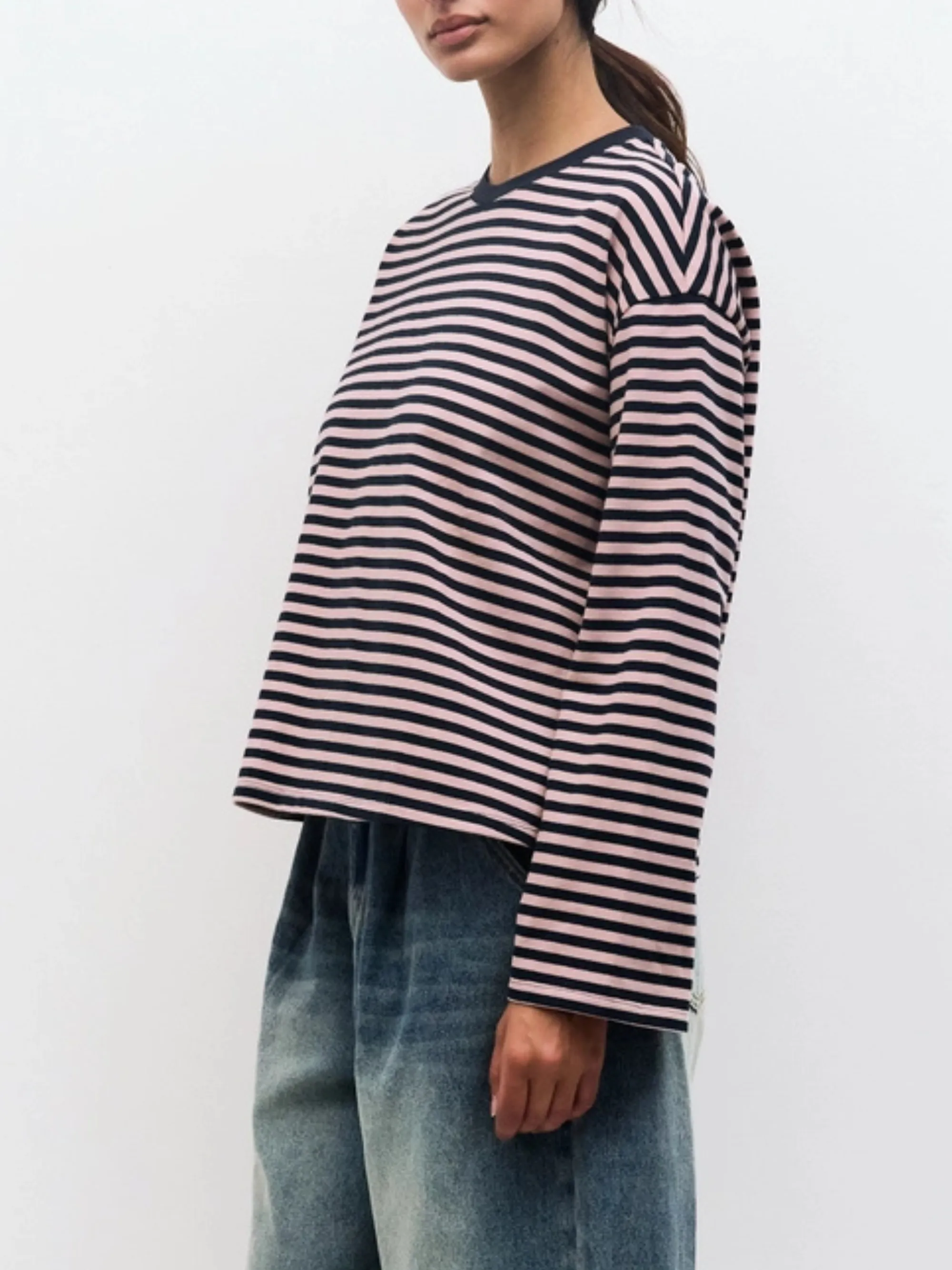 Callahan Top | Navy Pink sold by CoutuKitsch product image thumbnail 4