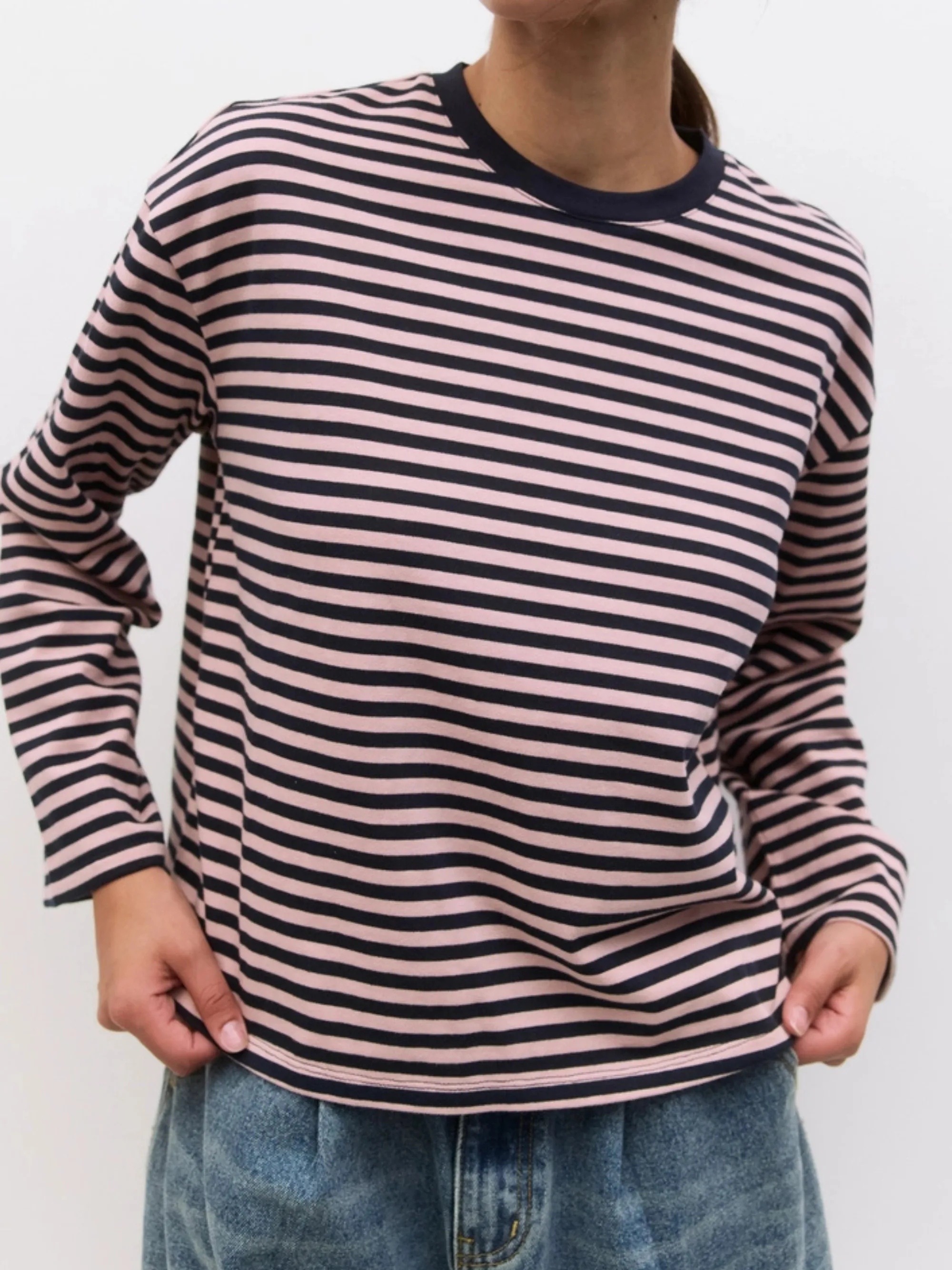 Callahan Top | Navy Pink sold by CoutuKitsch