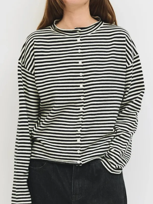 Elisa Cardigan | Black Cream sold by CoutuKitsch