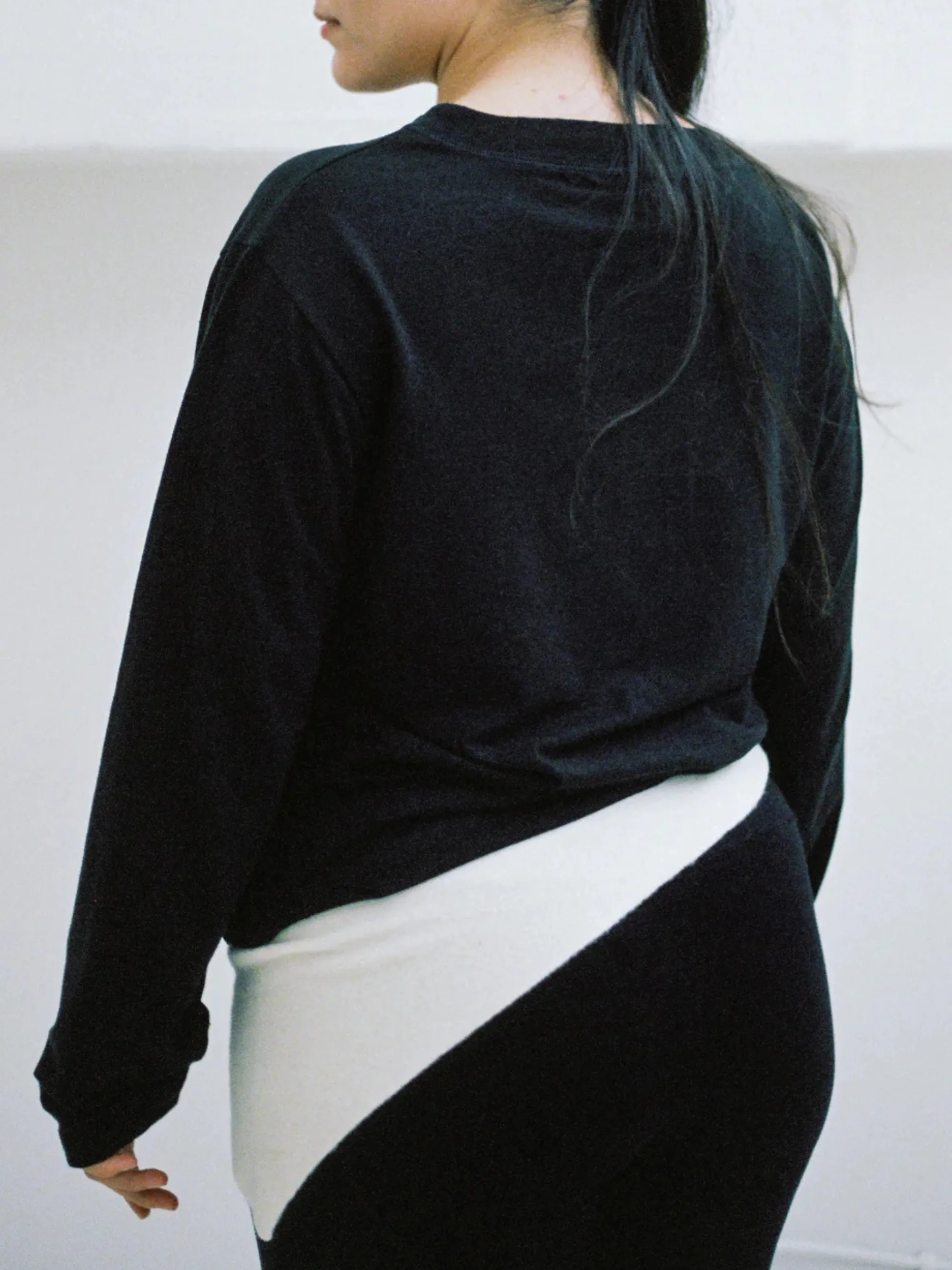 Hemp Bay Henley Top | Black sold by CoutuKitsch product image thumbnail 3