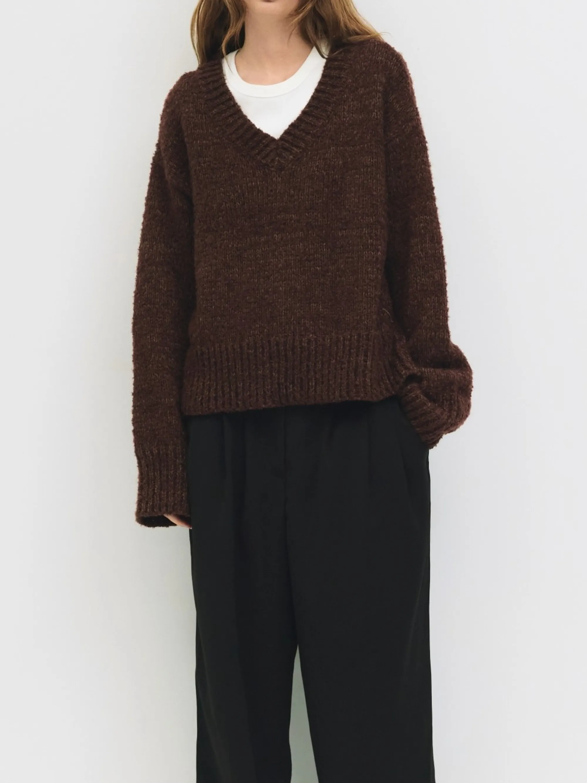 Glen Sweater | Brown sold by CoutuKitsch product image thumbnail 3