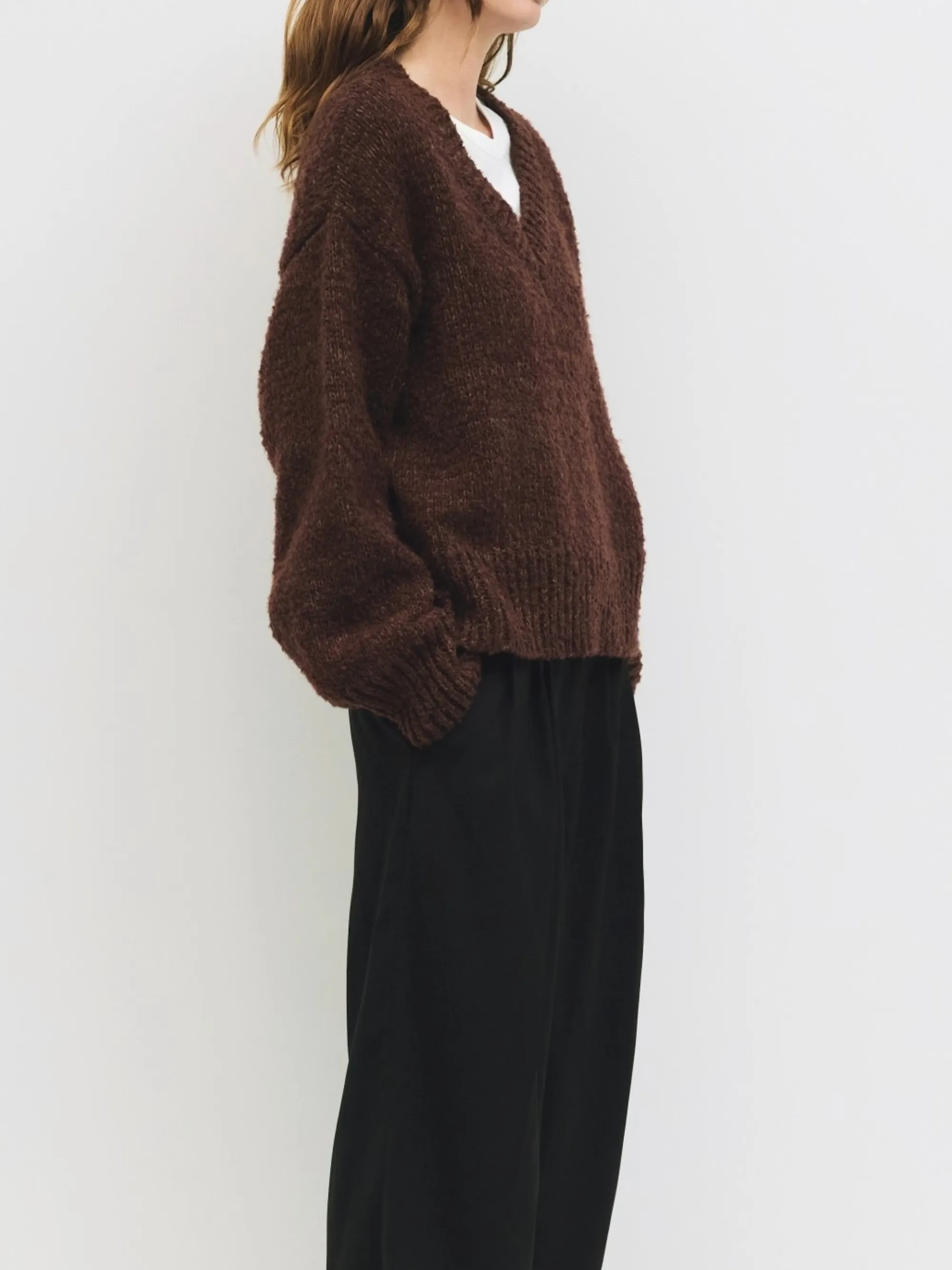 Glen Sweater | Brown sold by CoutuKitsch product image thumbnail 2