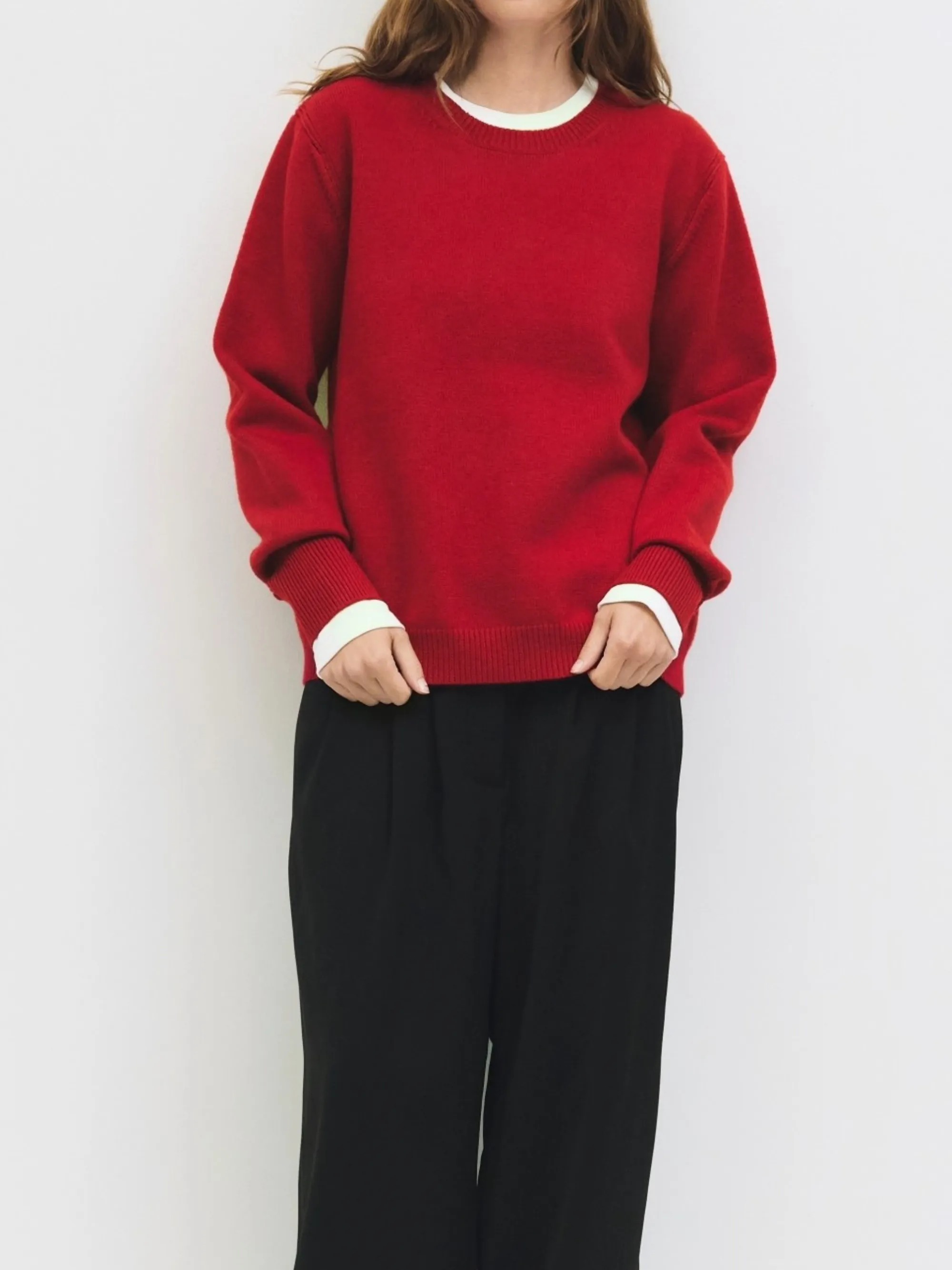 Conrad Sweater | Red sold by CoutuKitsch product image thumbnail 3
