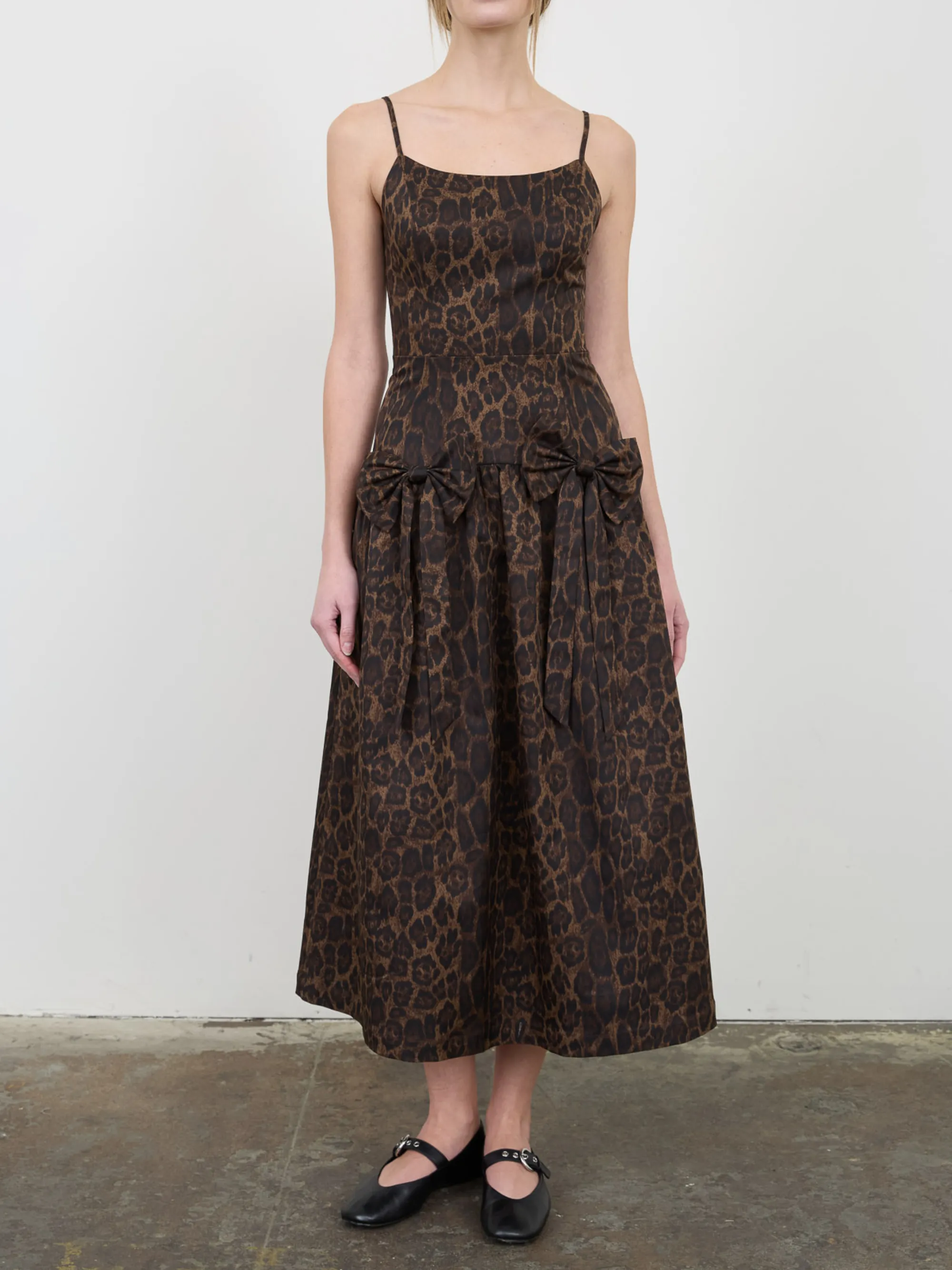 Leopard Bow Dress sold by CoutuKitsch