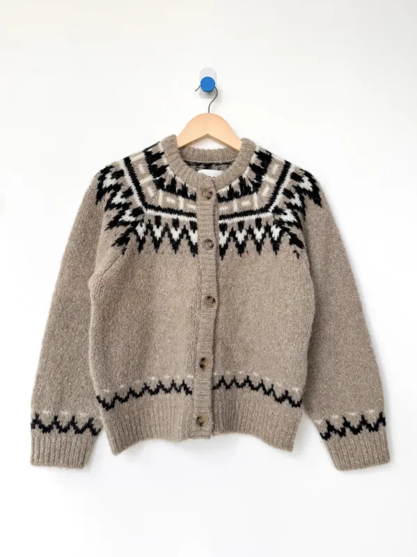 Alpaca Cabin Cardigan | Beige sold by CoutuKitsch
