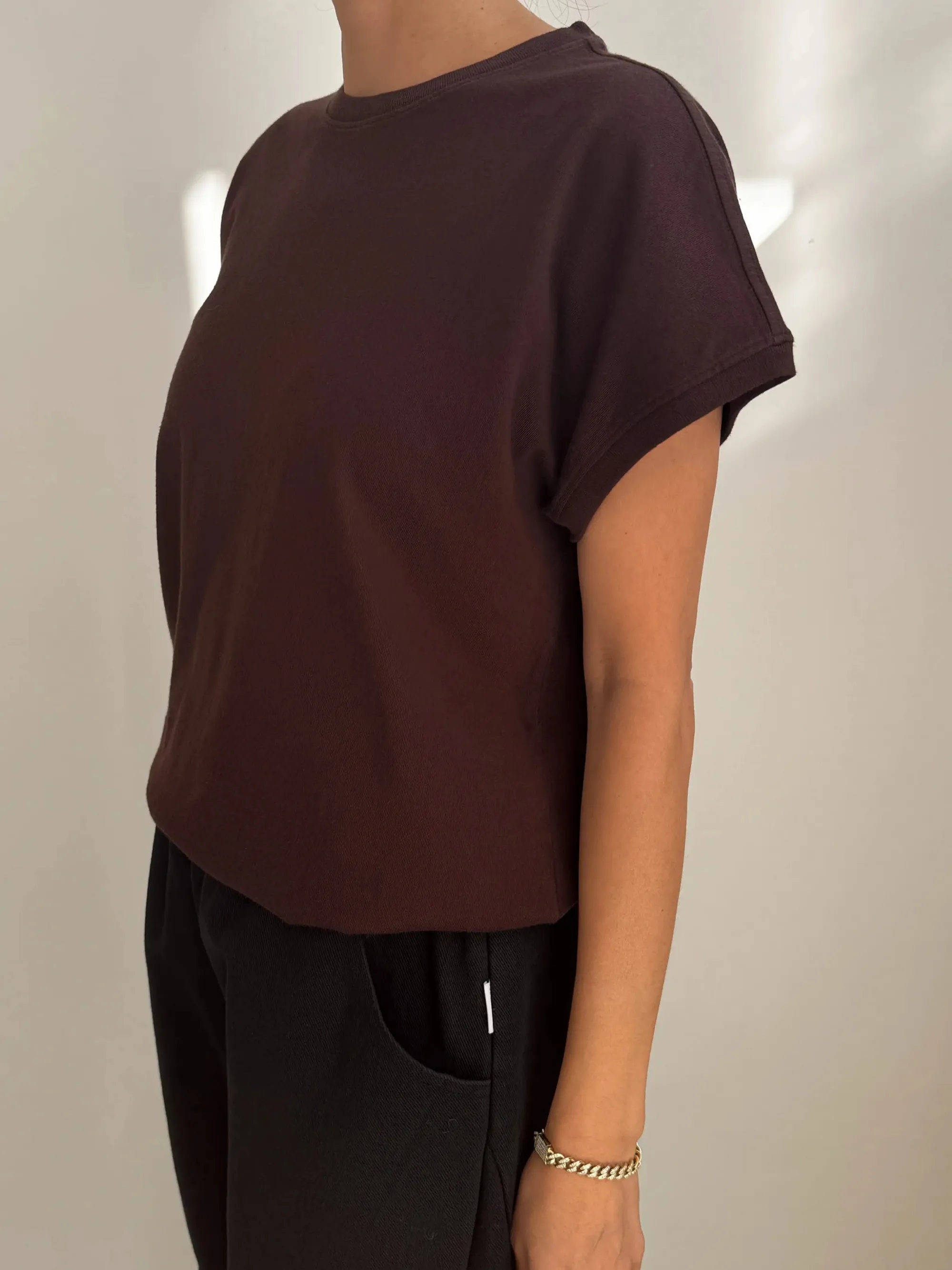 Ease Tee | Dark Cacao sold by CoutuKitsch product image thumbnail 3