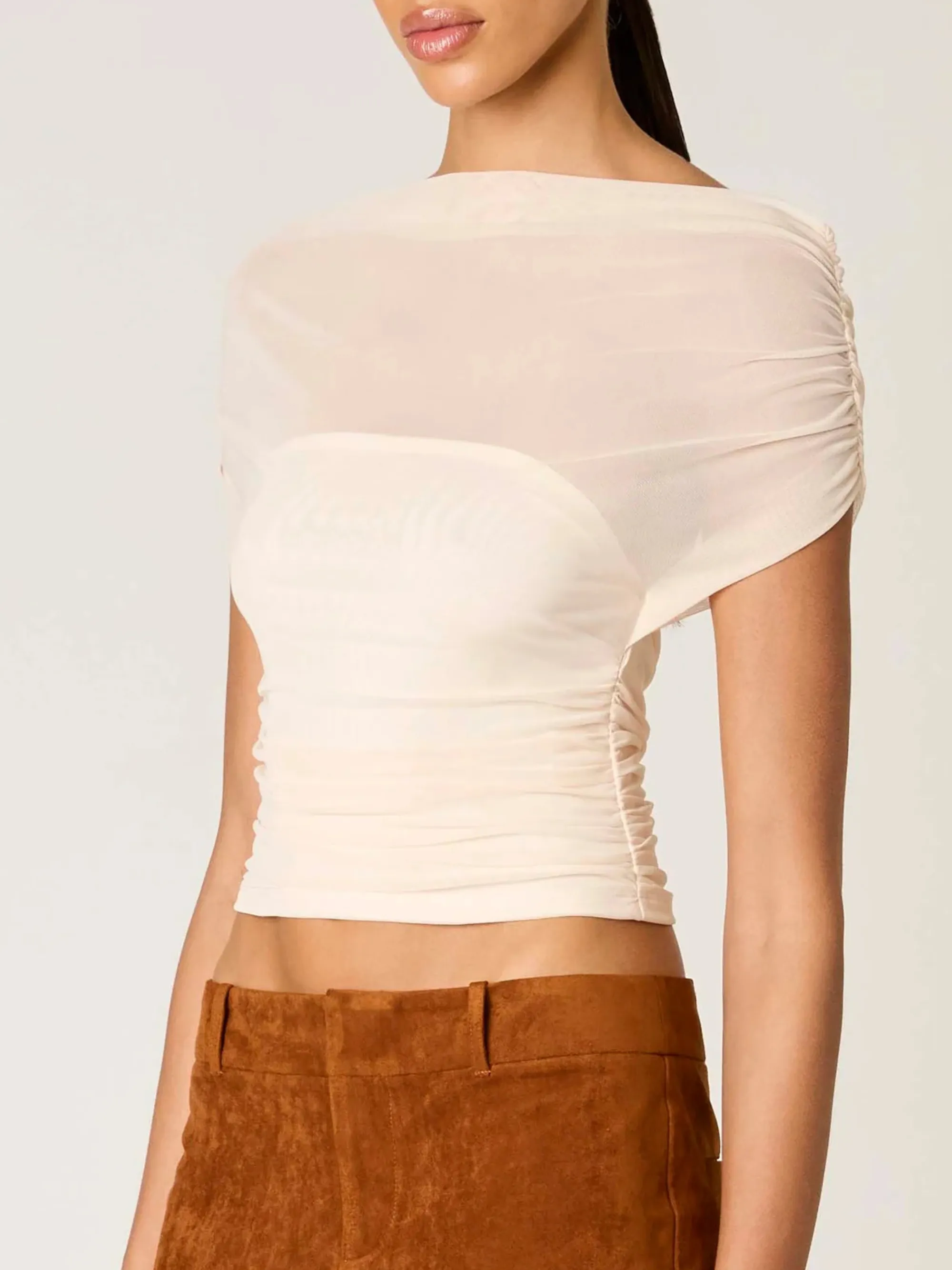 Yale Top | Ivory sold by CoutuKitsch product image thumbnail 2