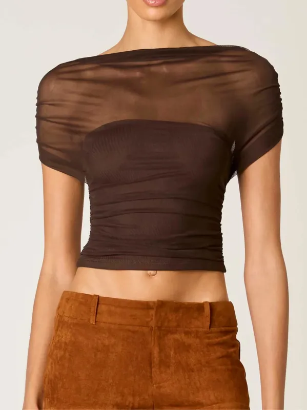 Yale Top | Espresso made by Nia