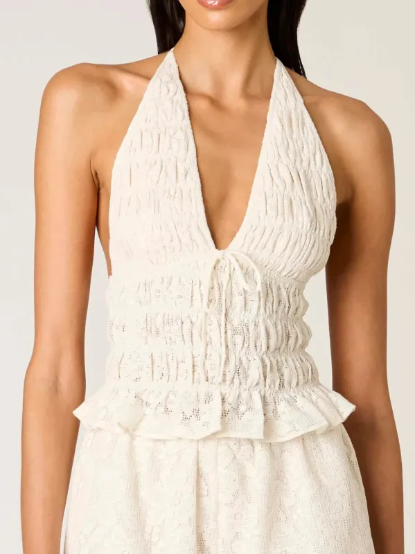 Chandler Top | Ivory sold by CoutuKitsch