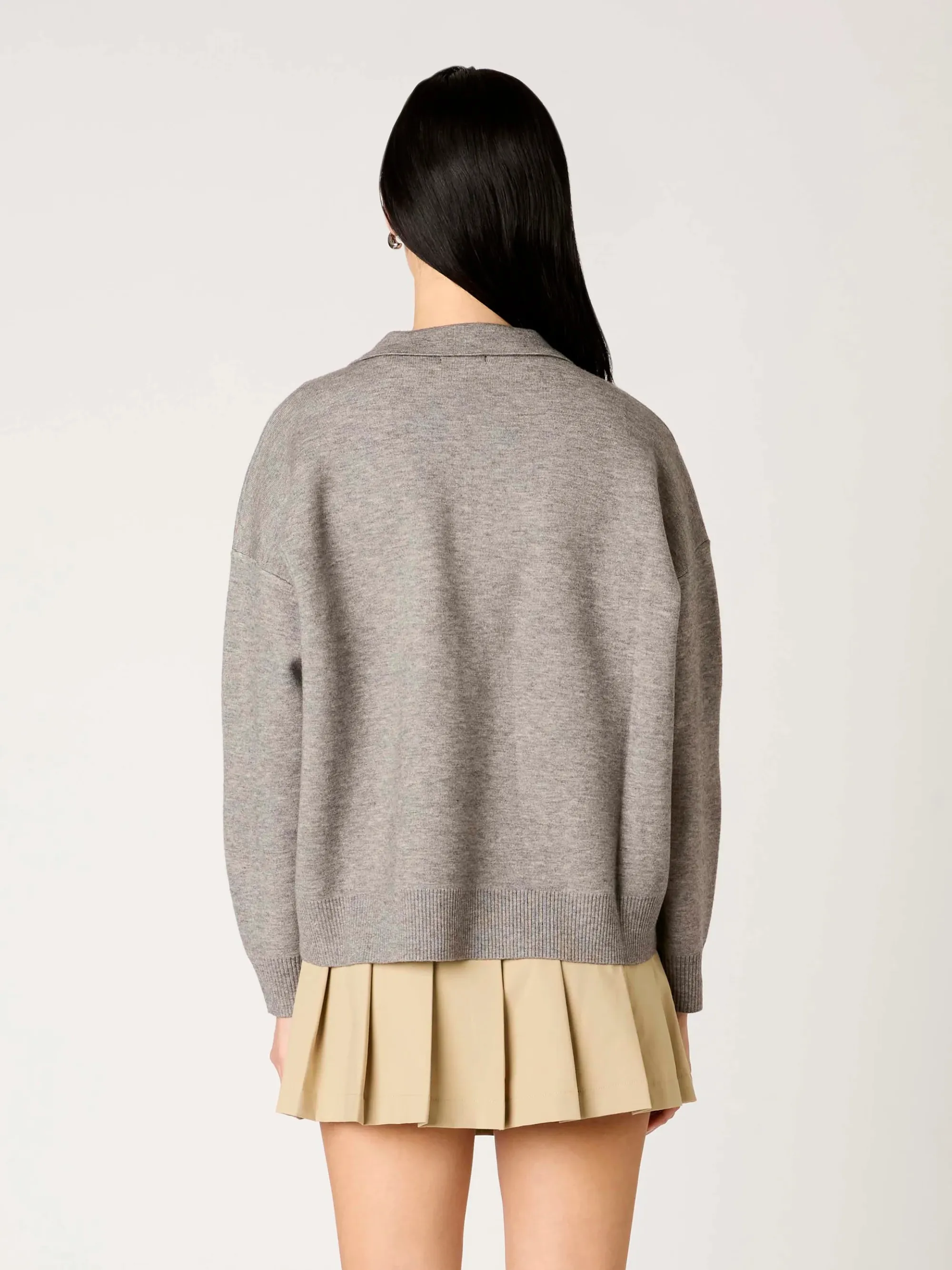 Marlowe Sweater | Heather Grey sold by CoutuKitsch product image thumbnail 3